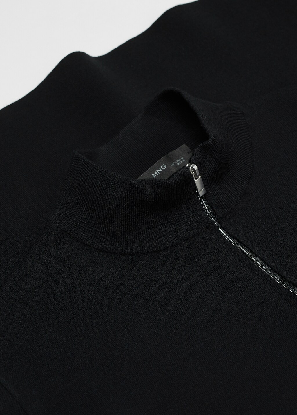 パーカー・フーディ MAGLIANO Men Sweater R5801182809 Perkins-neck sweater with zip - Men | MANGO OUTLET USA