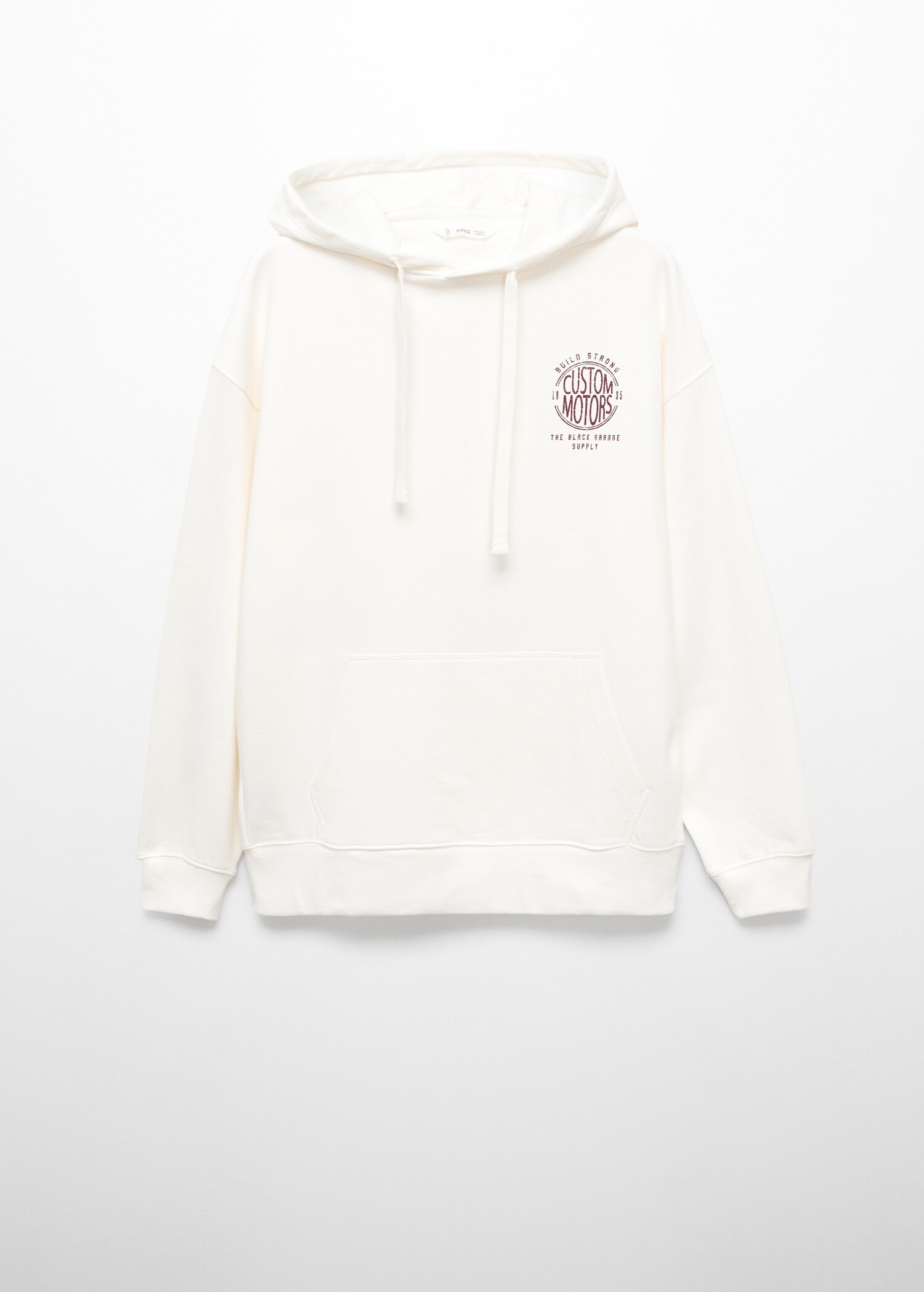 Sudadera estampada capucha - Artículo sin modelo