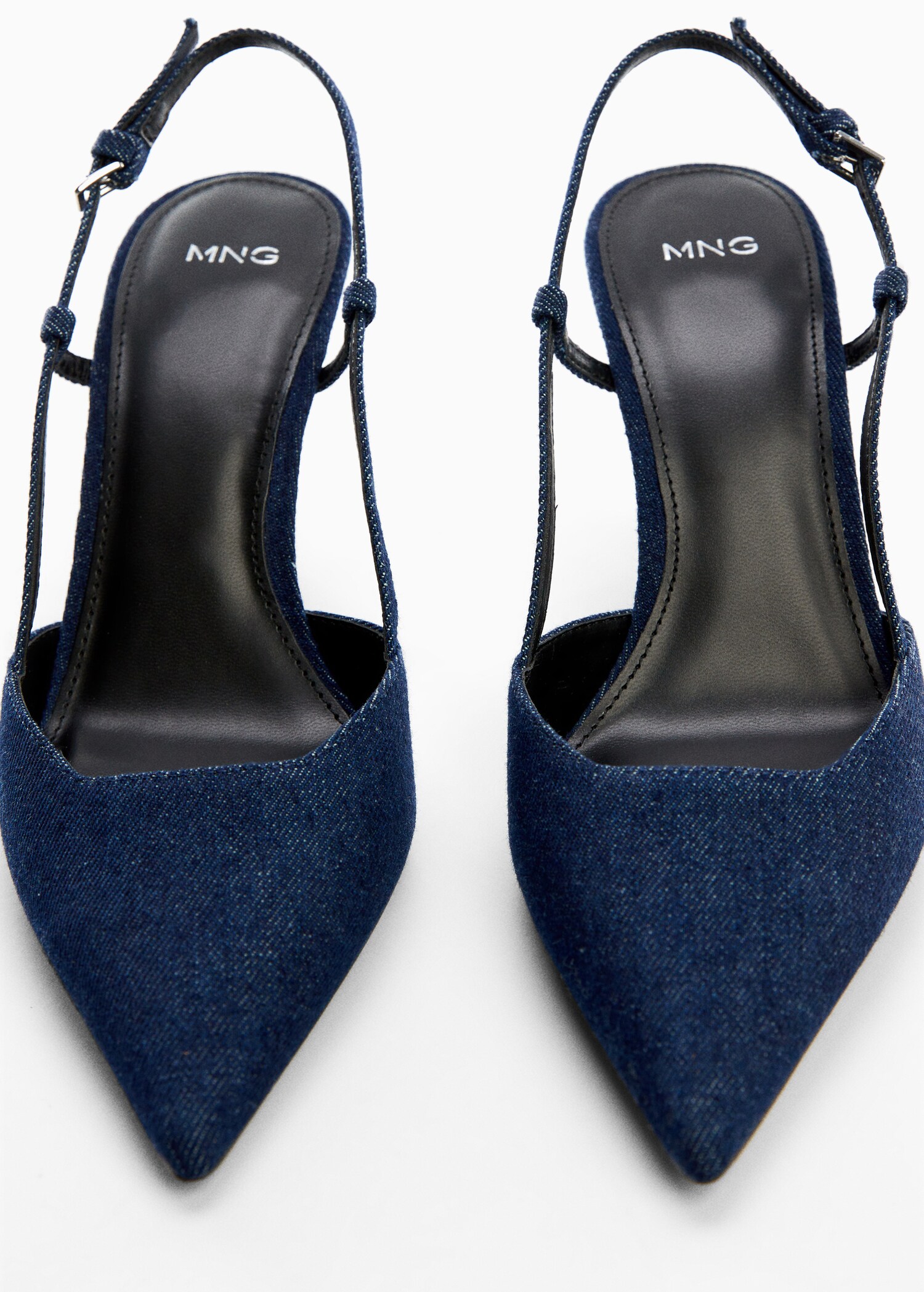 Denim-Schuh mit Absatz - Detail des Artikels 1