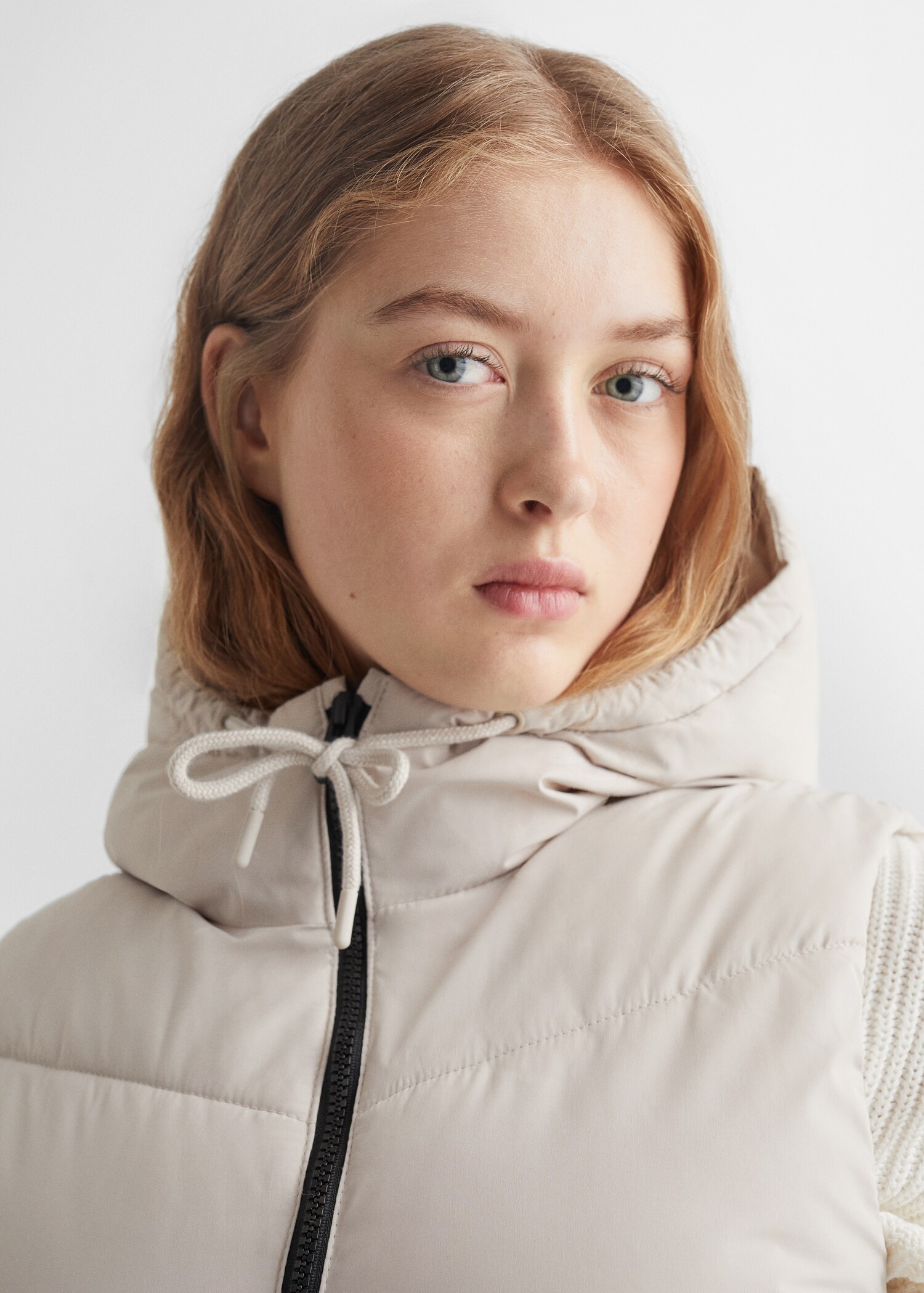 Long quilted gilet - Details of the article 1