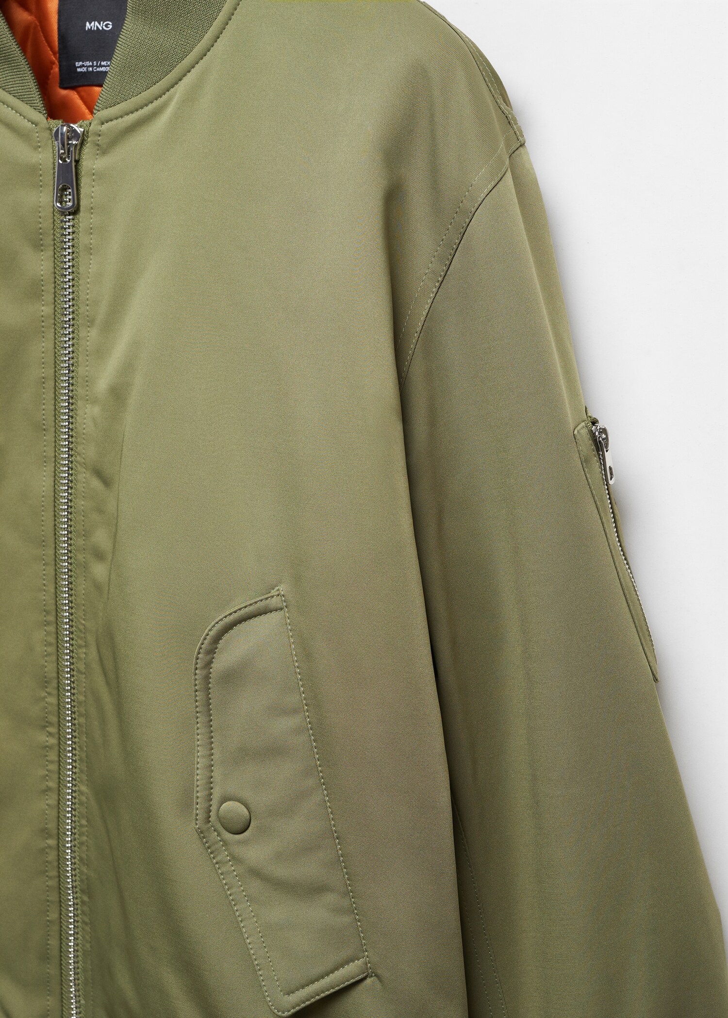 Veste bomber oversize - Détail de l'article 8