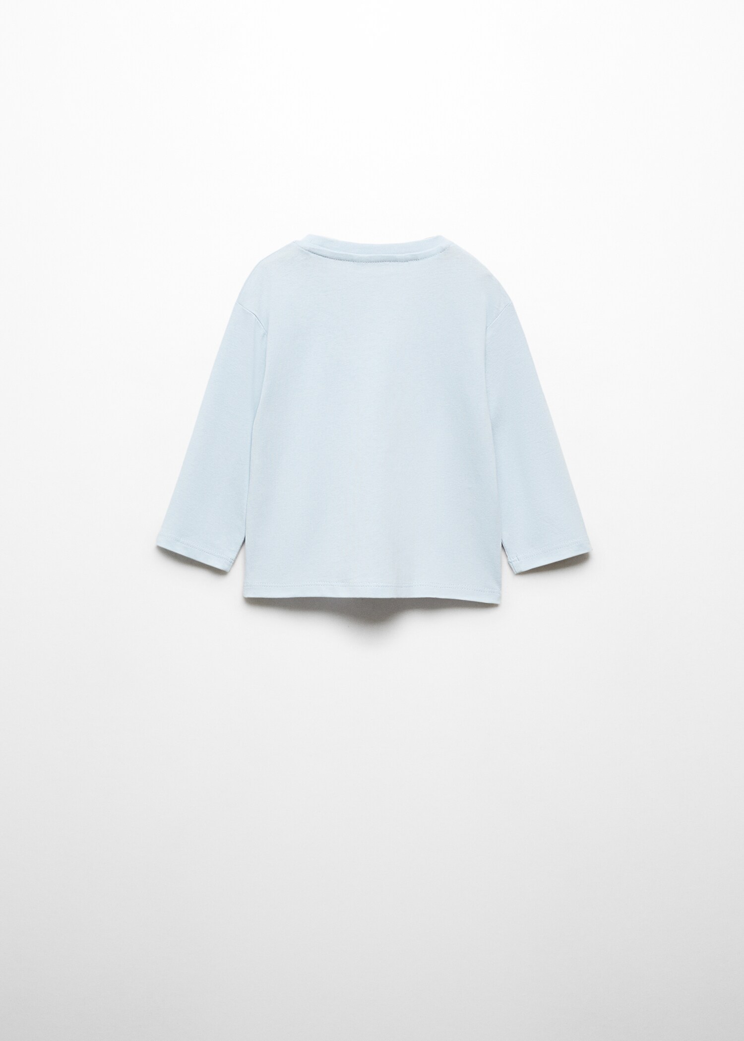 Camiseta manga larga lentejuelas - Reverso del artículo