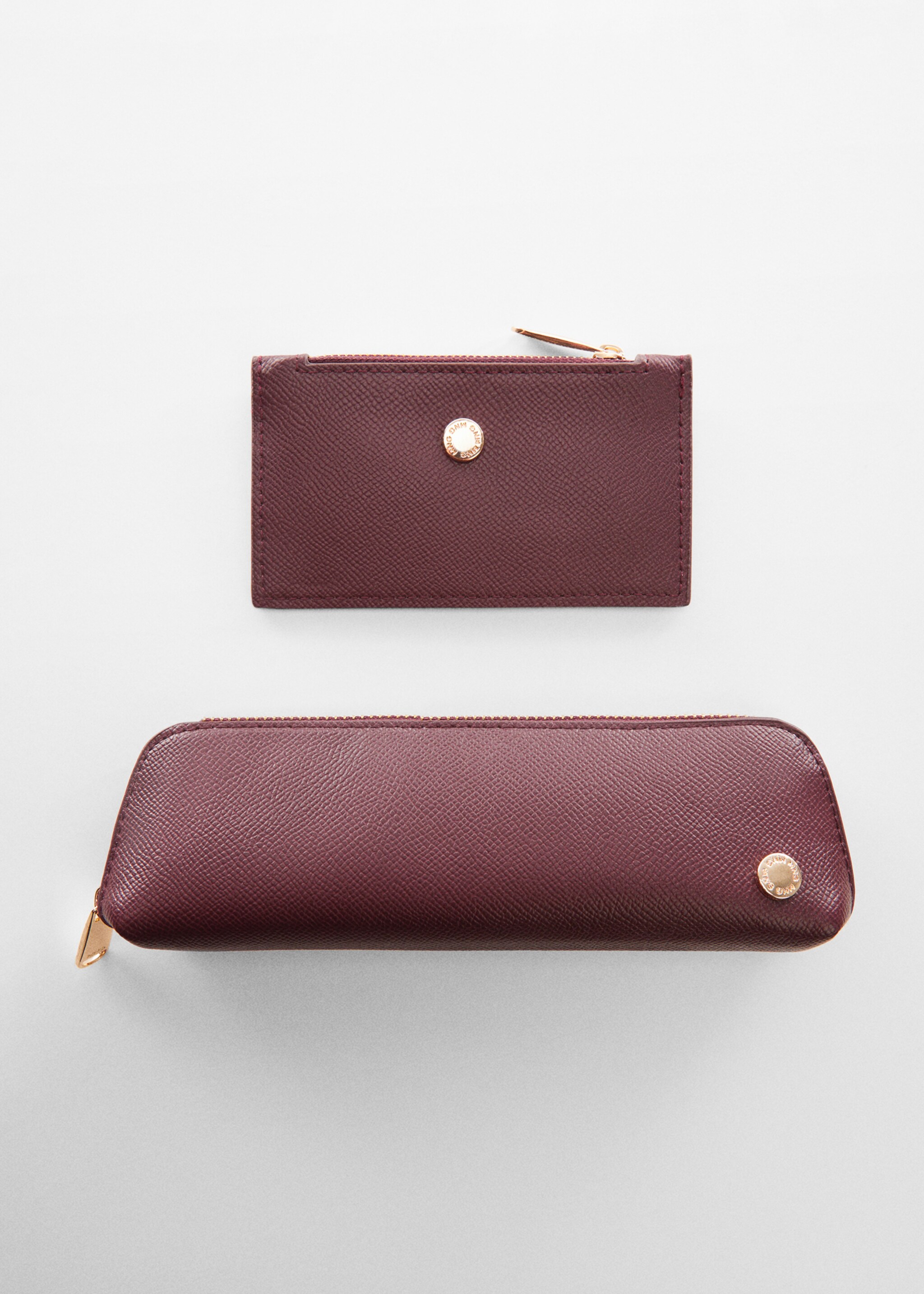 Saffiano-effect cosmetic bag - Details of the article 1