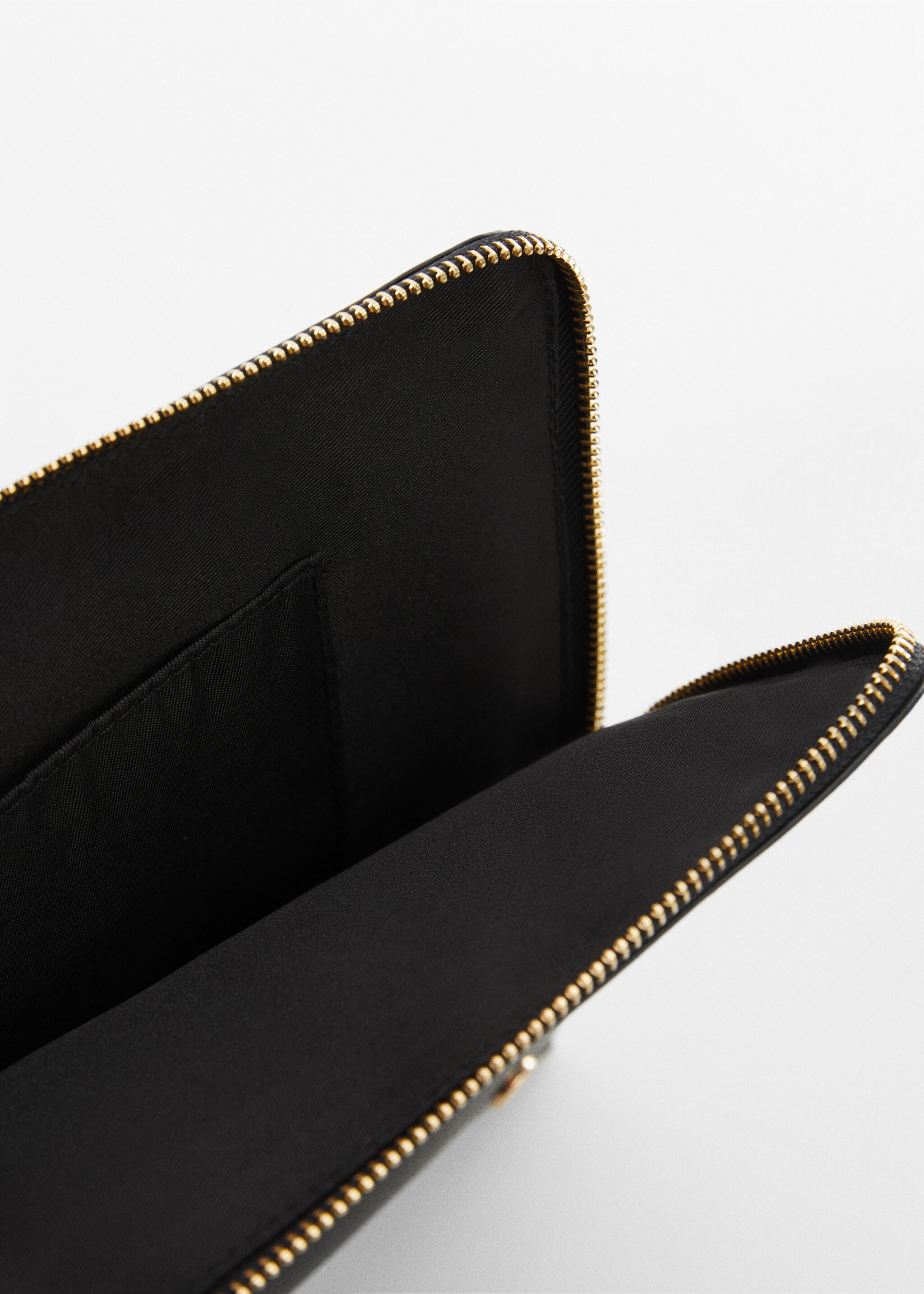 Funda ordenador efecto safiano - Plano medio