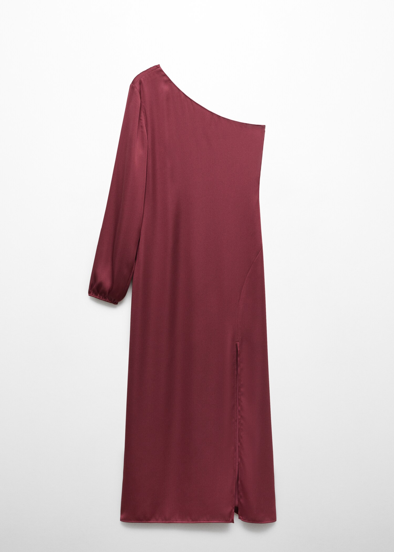 Robe asymétrique ouverture latérale - Article sans modèle