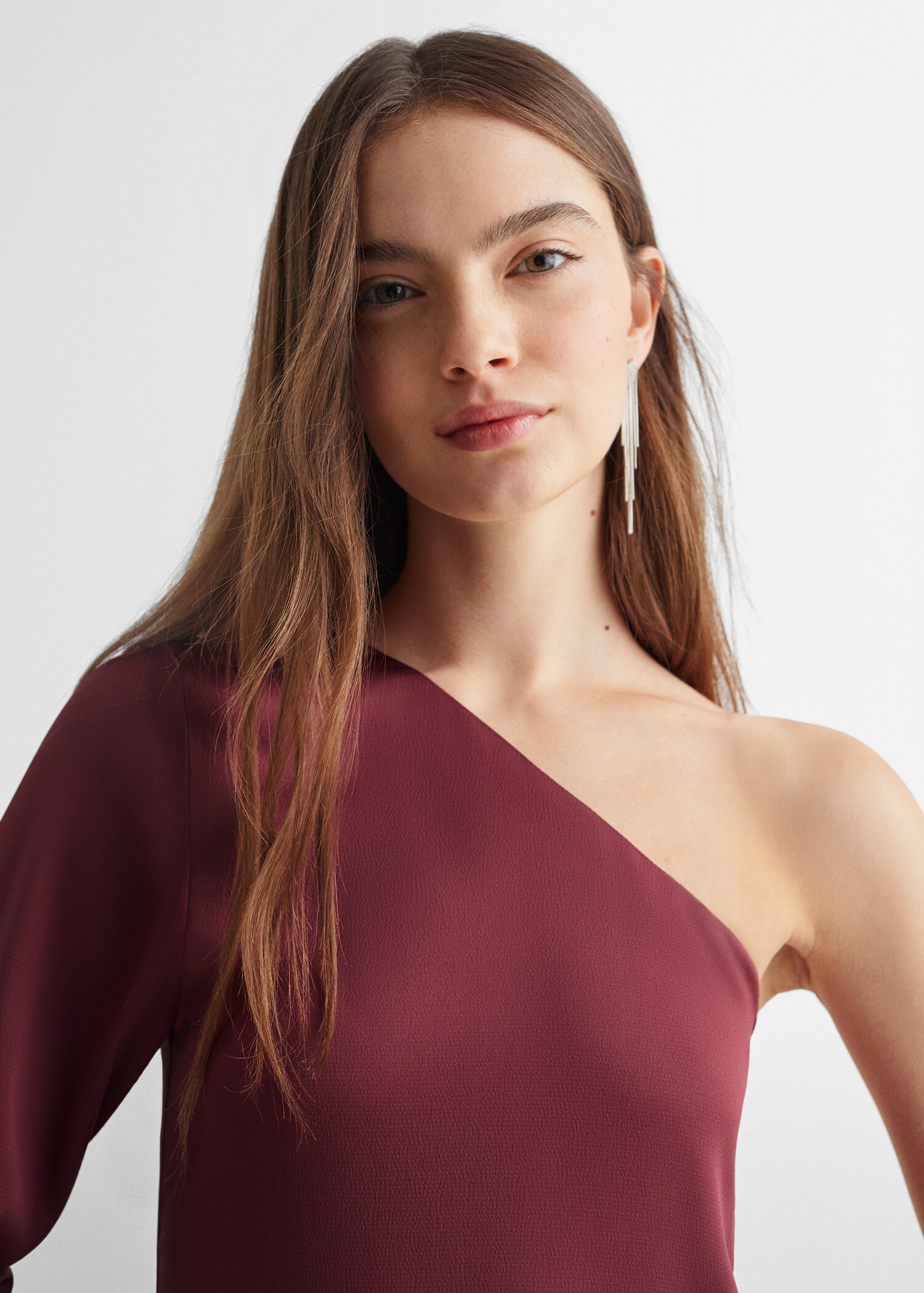 Robe asymétrique ouverture latérale - Détail de l'article 1