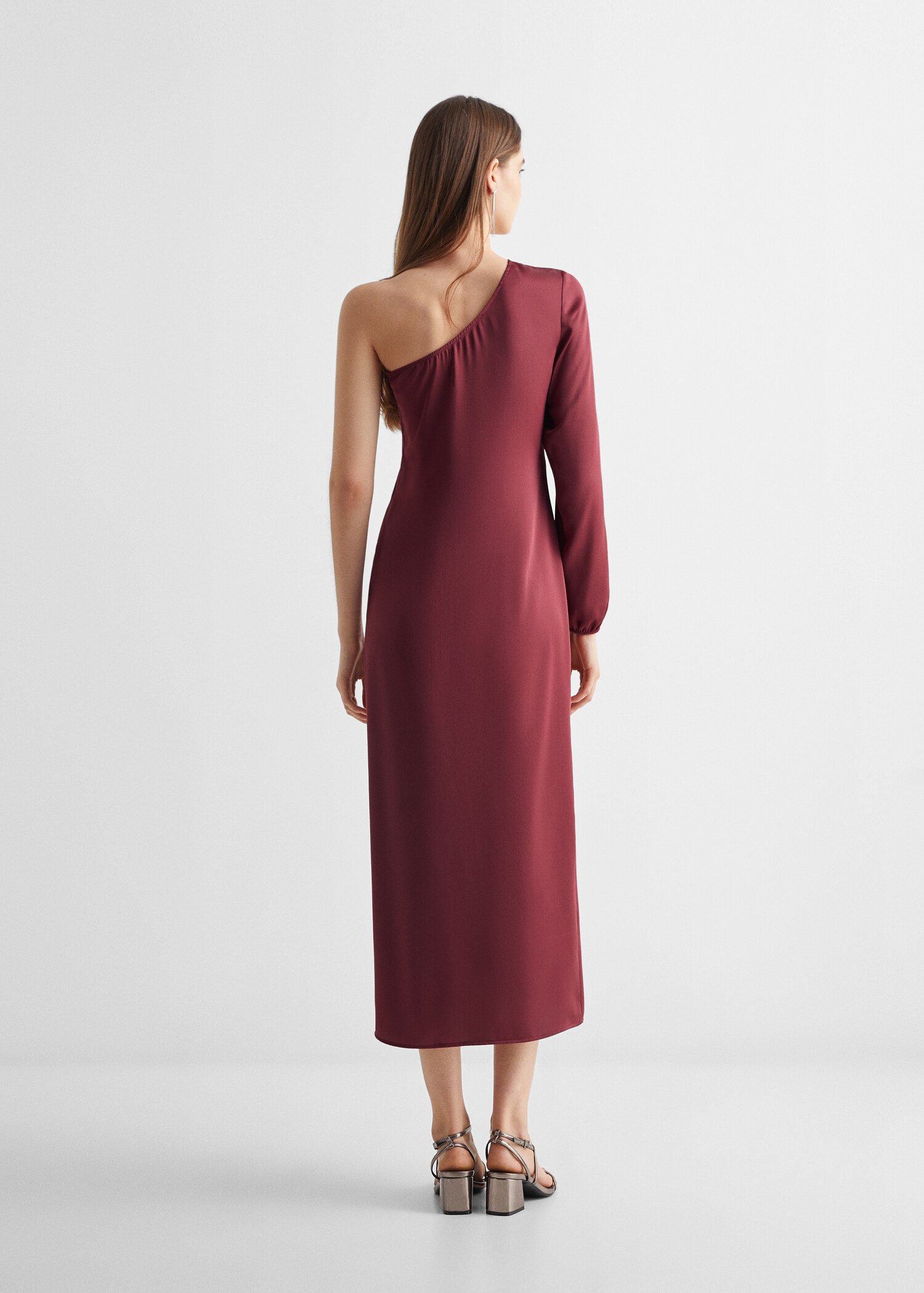 Robe asymétrique ouverture latérale - Verso de l’article