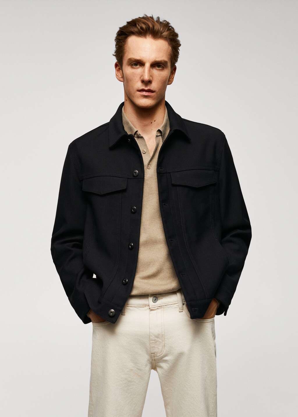 Twill parka mens discount
