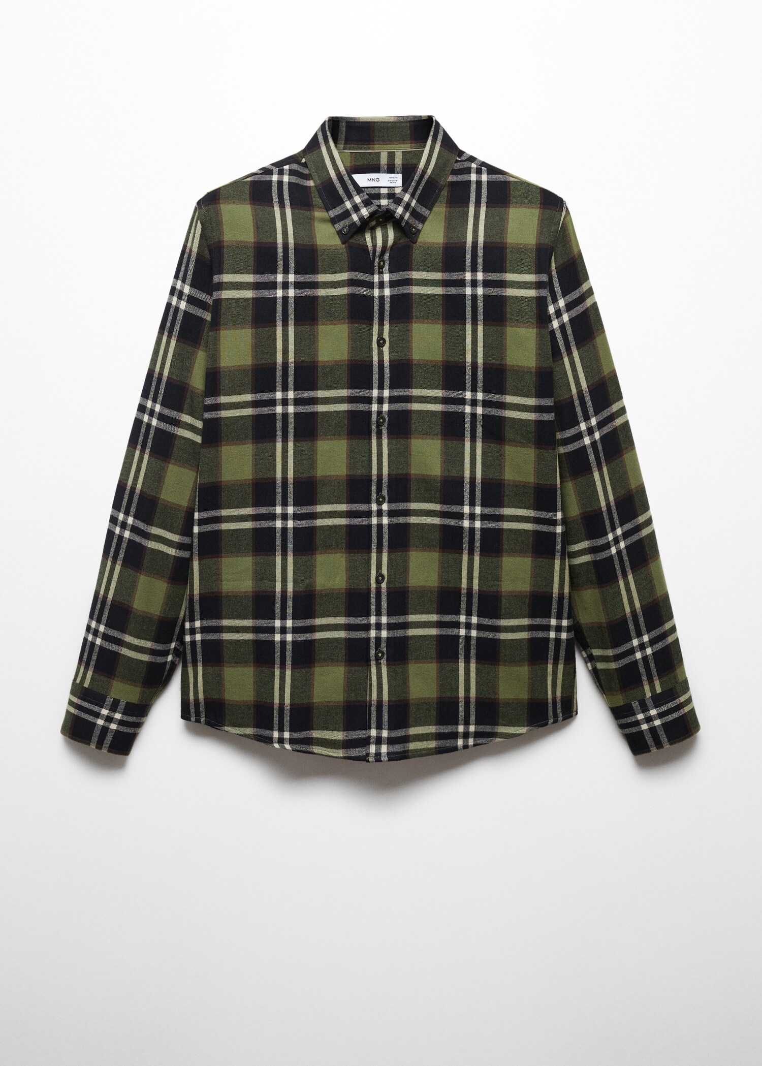 Chemise regular fit flanelle carreaux - Article sans modèle