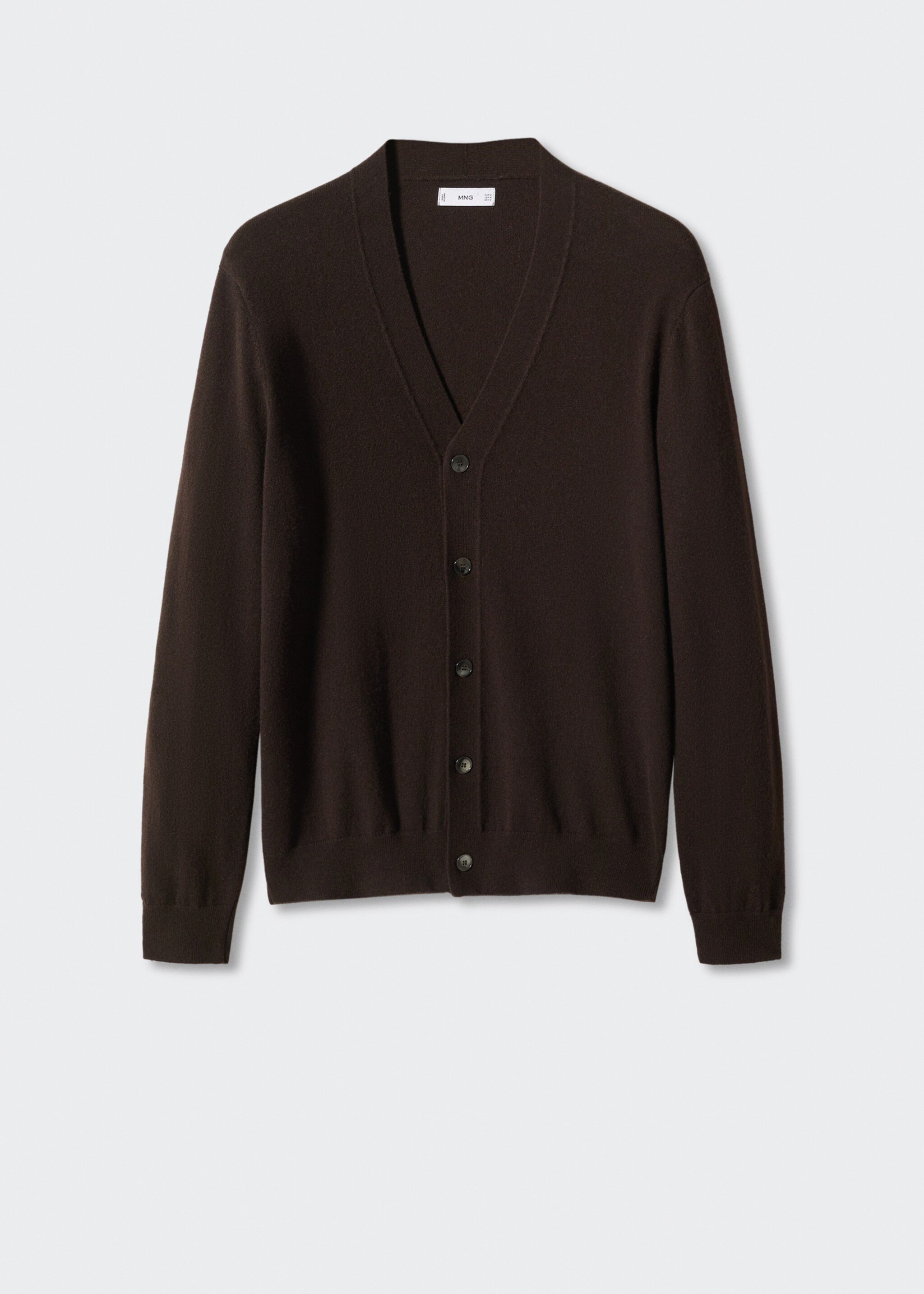 Wool-blend cardigan - Article without model