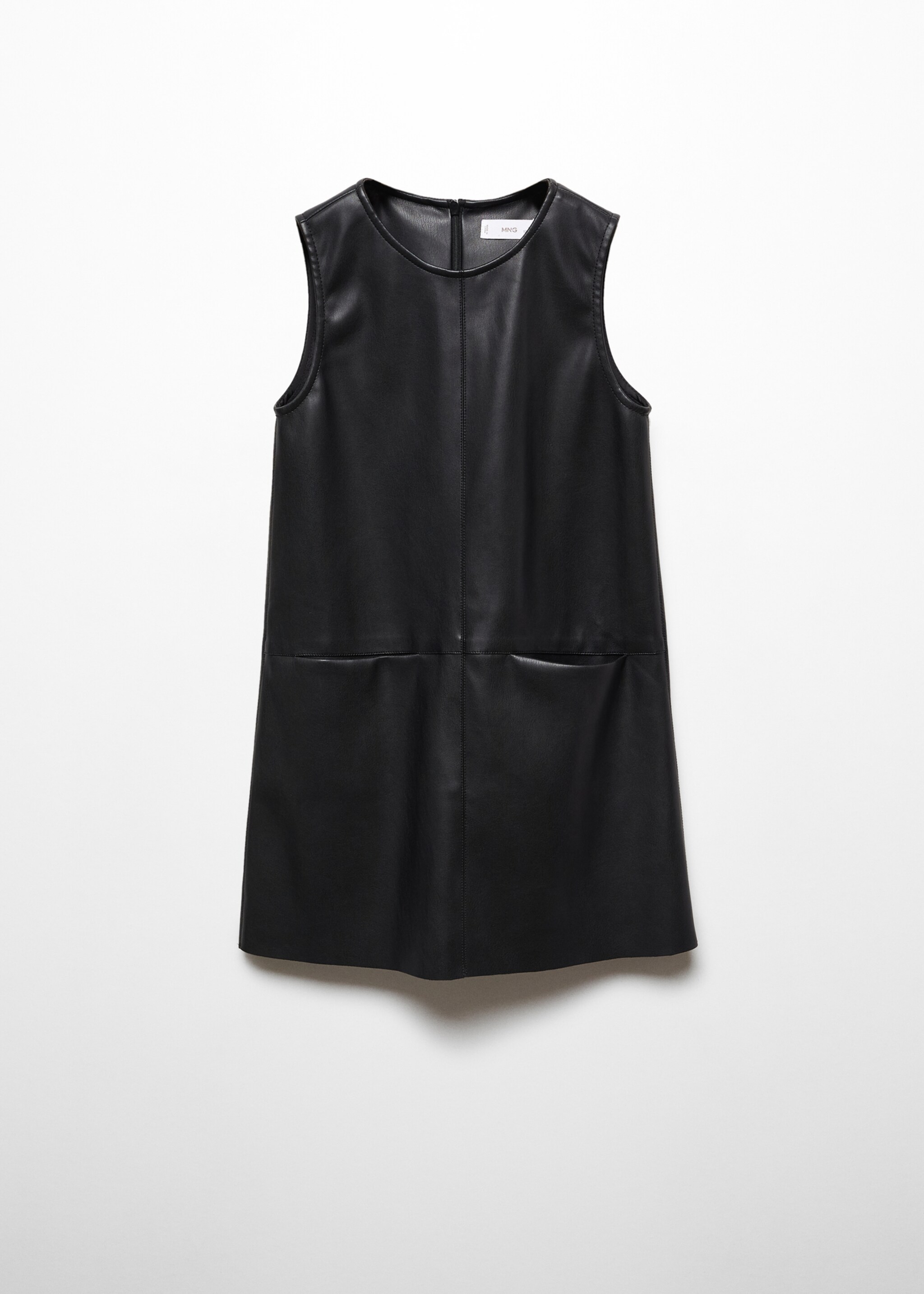 Leather-effect dress - Article without model