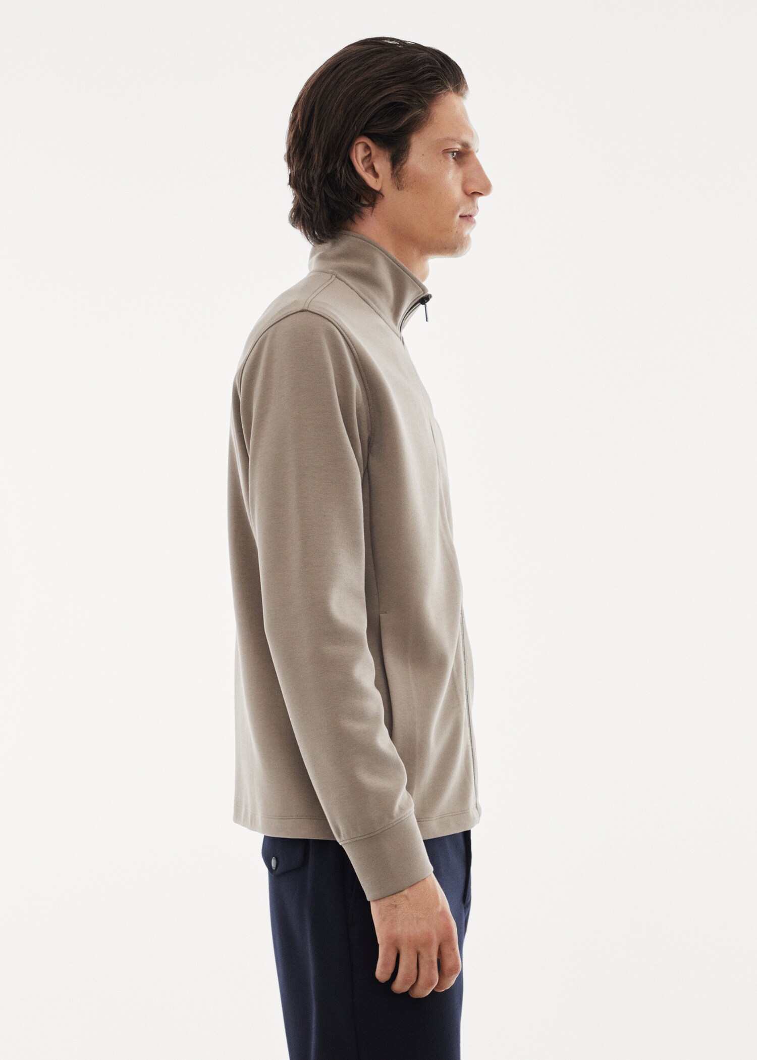 Atmungsaktives Zip-Sweatshirt - Detail des Artikels 2