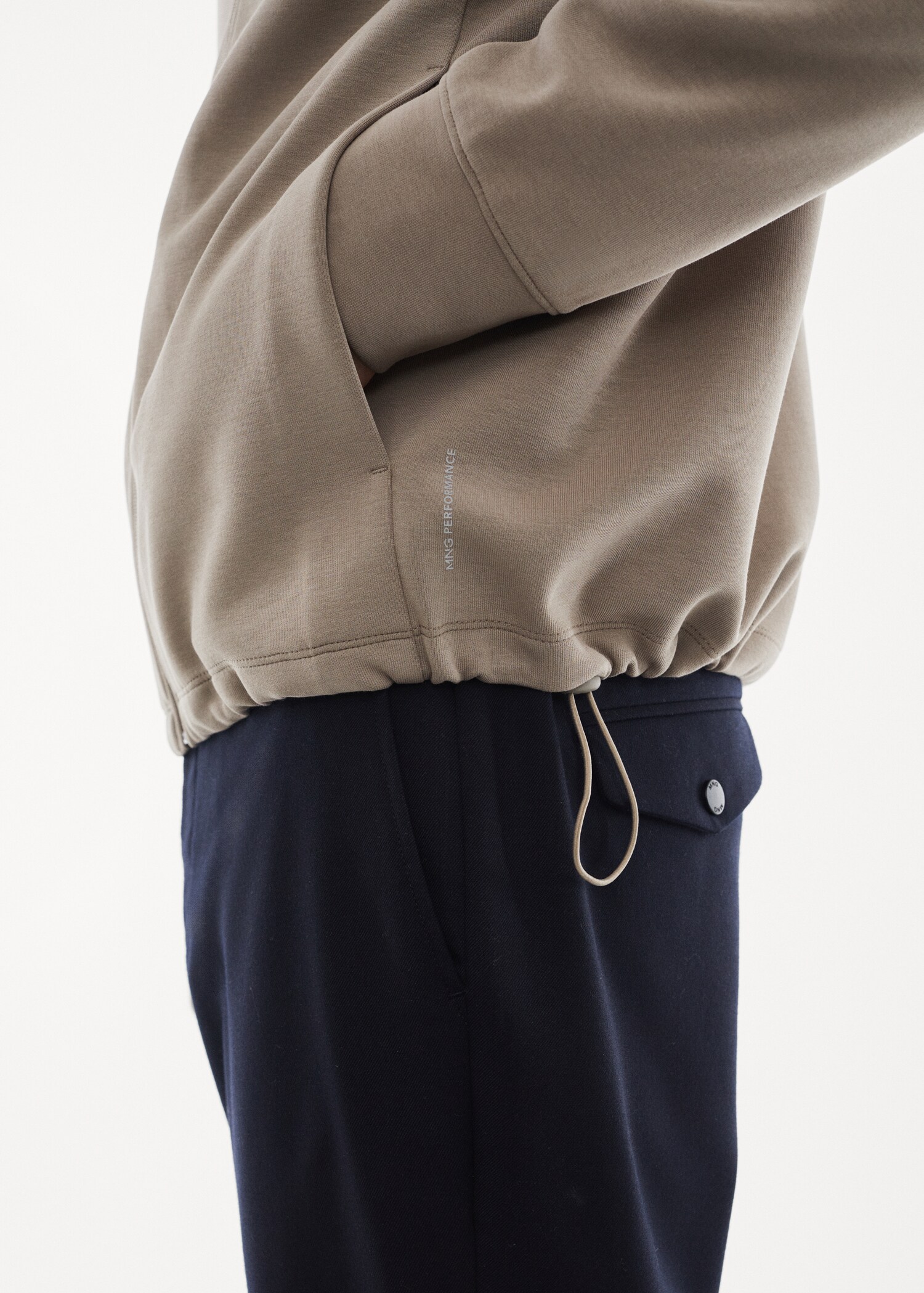 Atmungsaktives Zip-Sweatshirt - Detail des Artikels 4