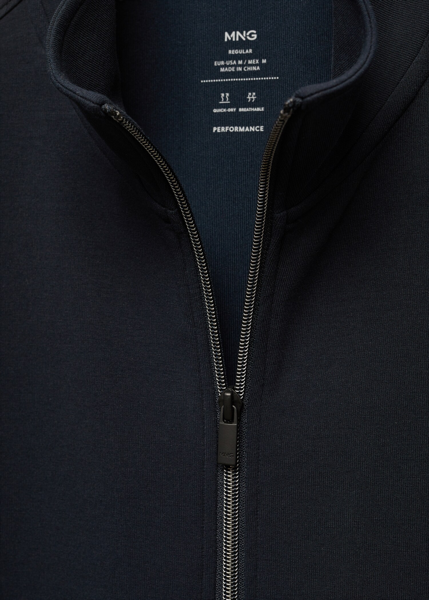 Atmungsaktives Zip-Sweatshirt - Detail des Artikels 8