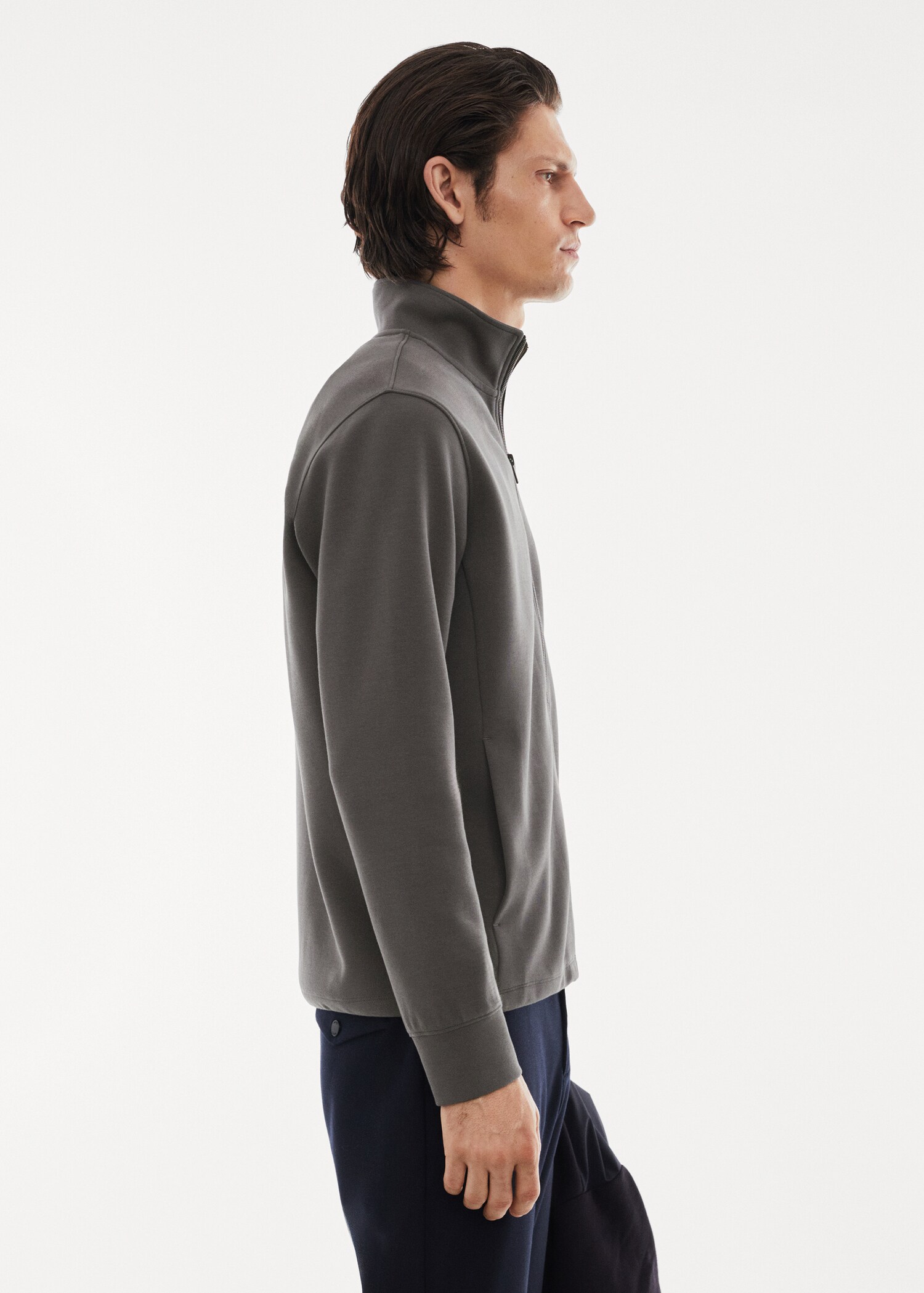 Atmungsaktives Zip-Sweatshirt - Detail des Artikels 4