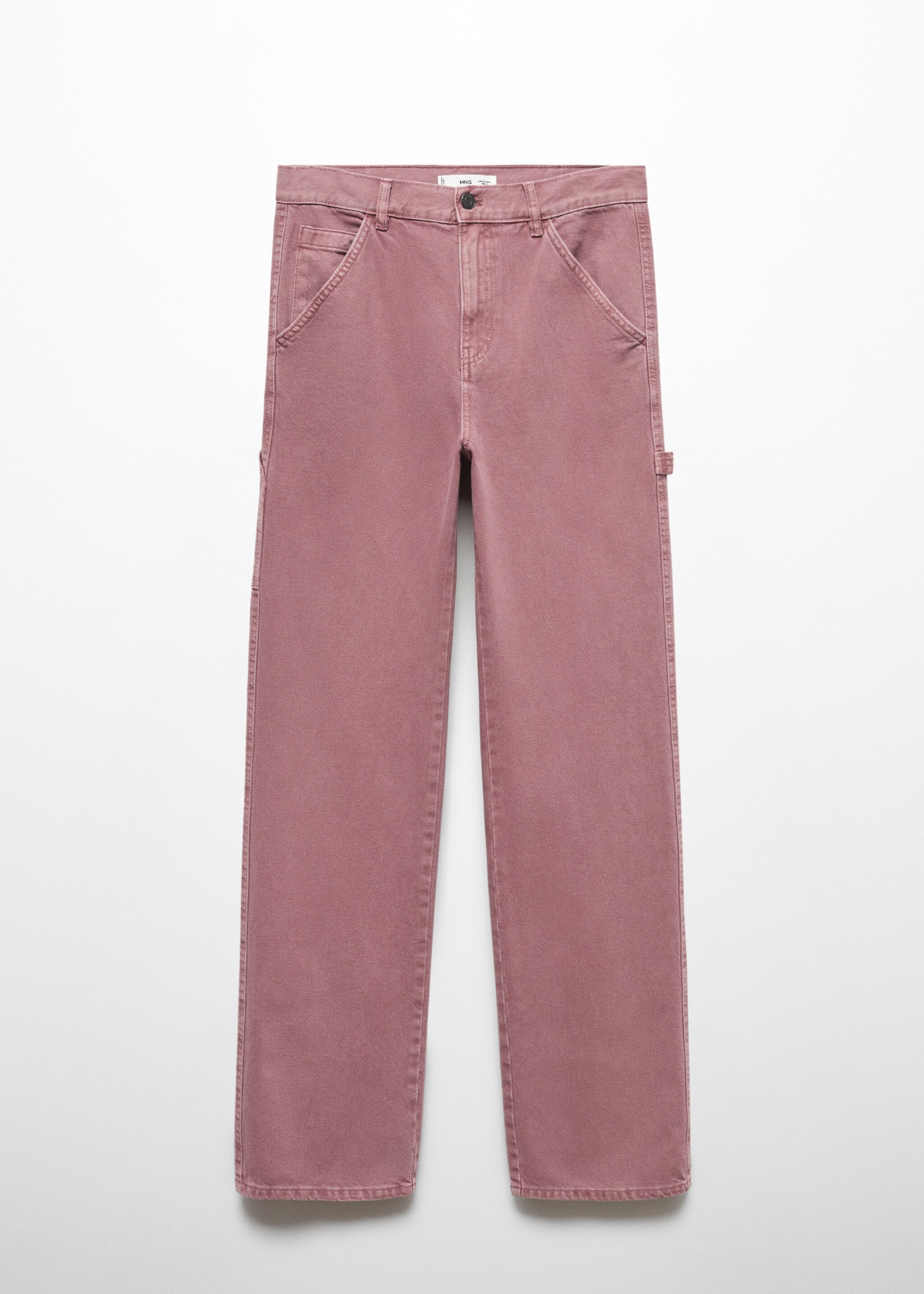 Carpenter cargo jeans - Article without model, Light/Pastel Purple. Ref: 57045970-00.