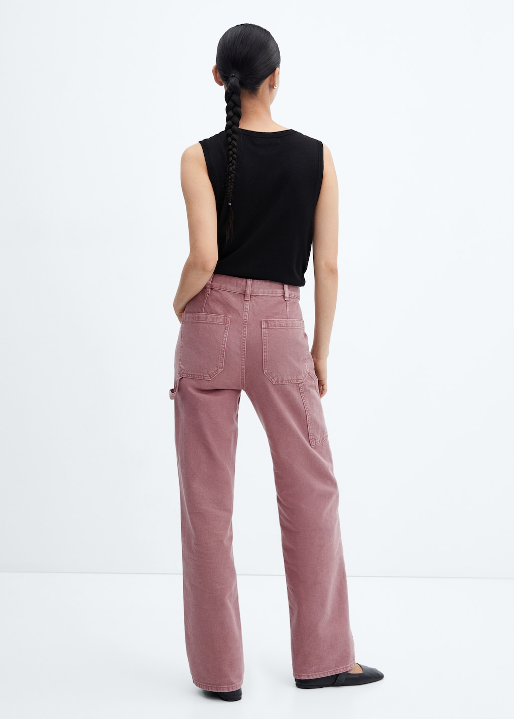 Carpenter cargo jeans - Women | MANGO OUTLET USA Carpenter cargo jeans - Women | MANGO OUTLET USA