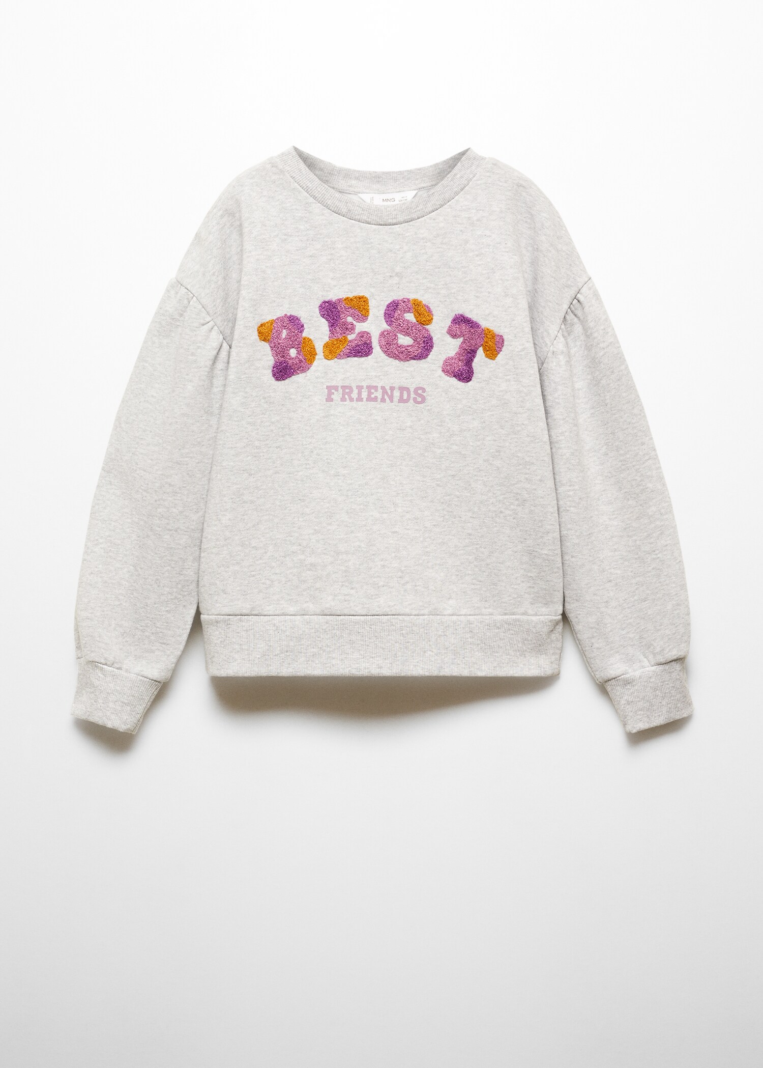 Sweat-shirt message brodé - Article sans modèle