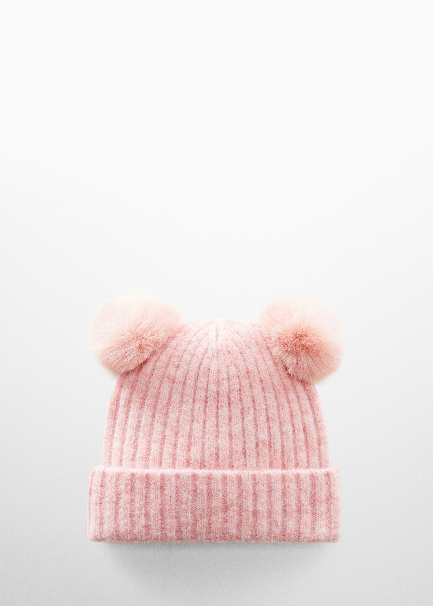 Pom pom cable-knit beanie - Article without model