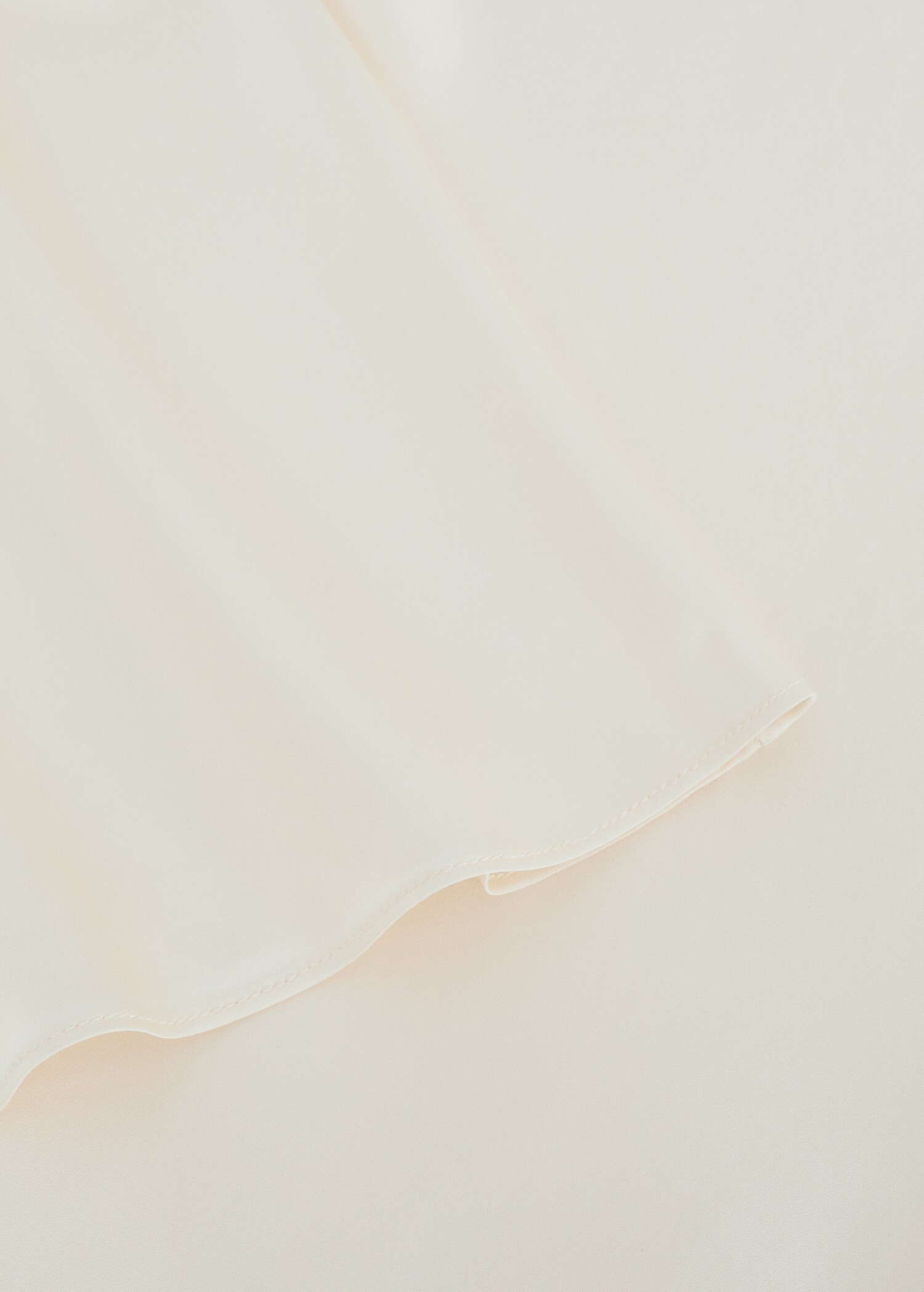 Extra-long satin skirt - Details of the article 8
