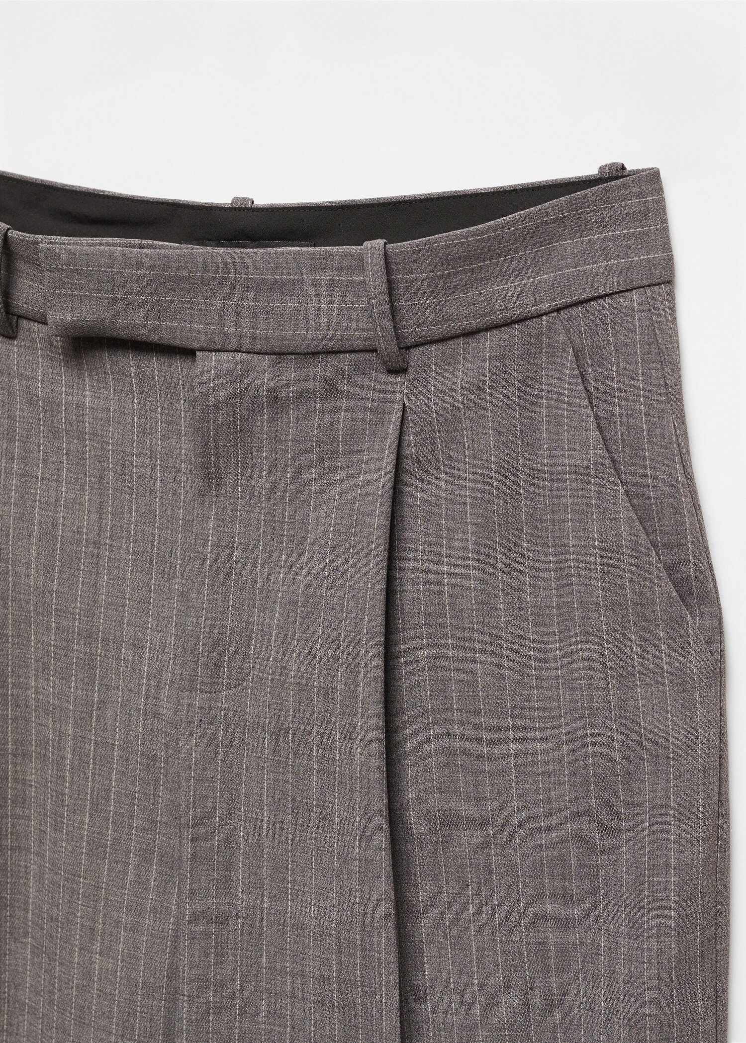 Pinstripe suit trousers - Details of the article 8