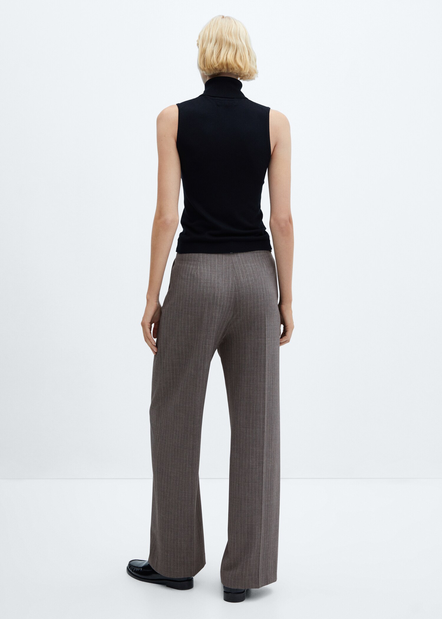 Pinstripe suit trousers - Reverse of the article