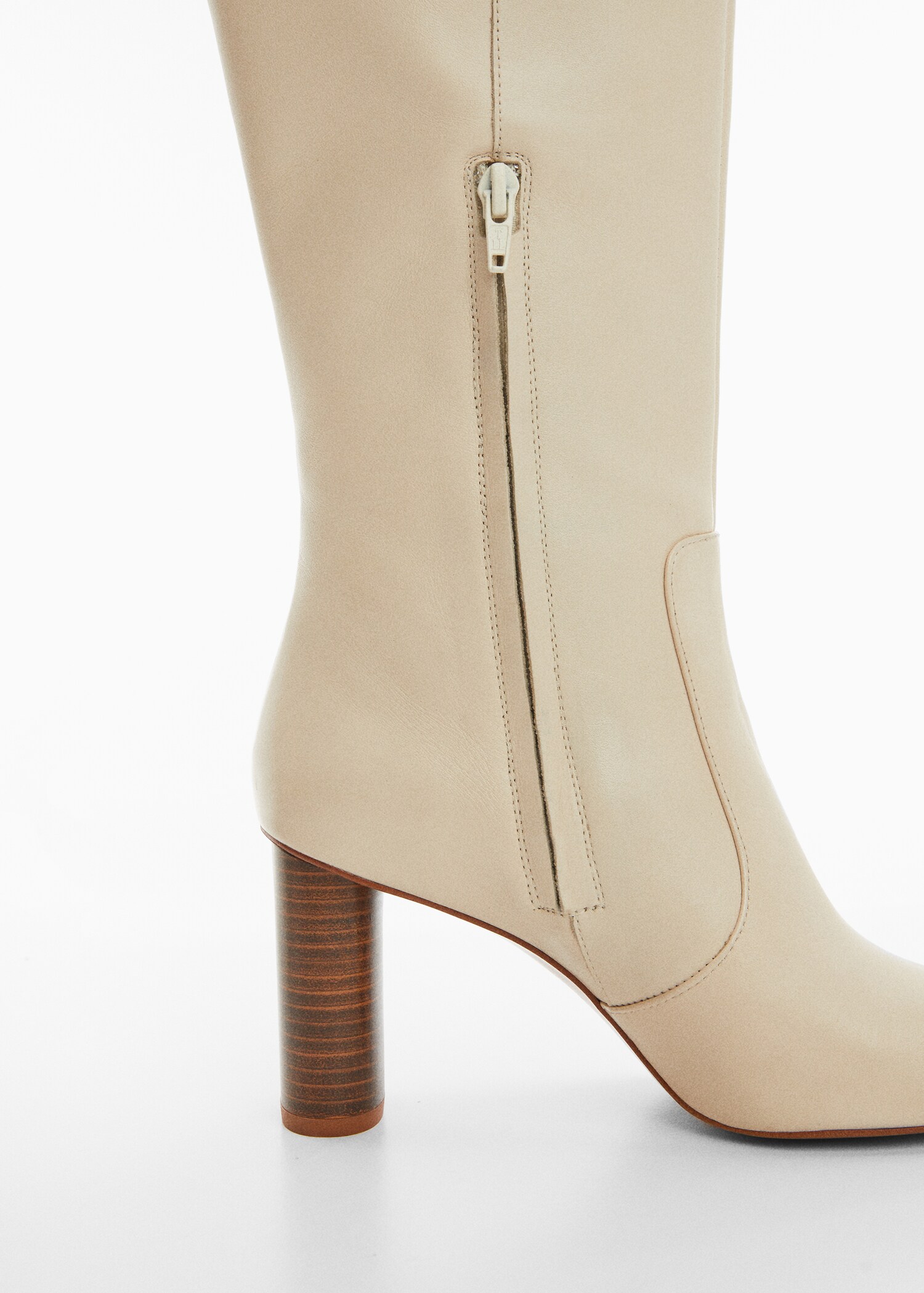 Bottes cuir bout rond - Détail de l'article 1