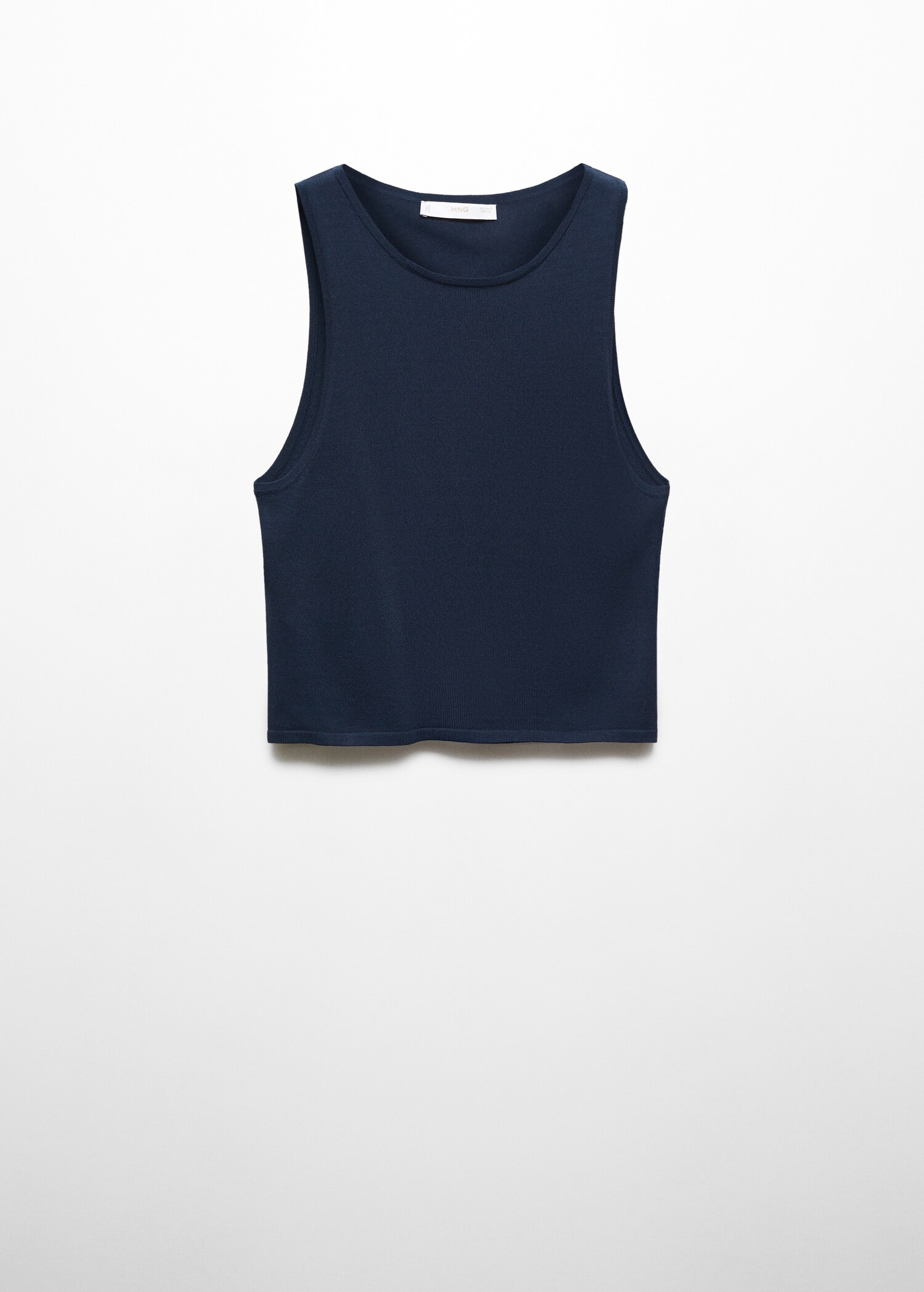 Crop top with wide straps - Article without model