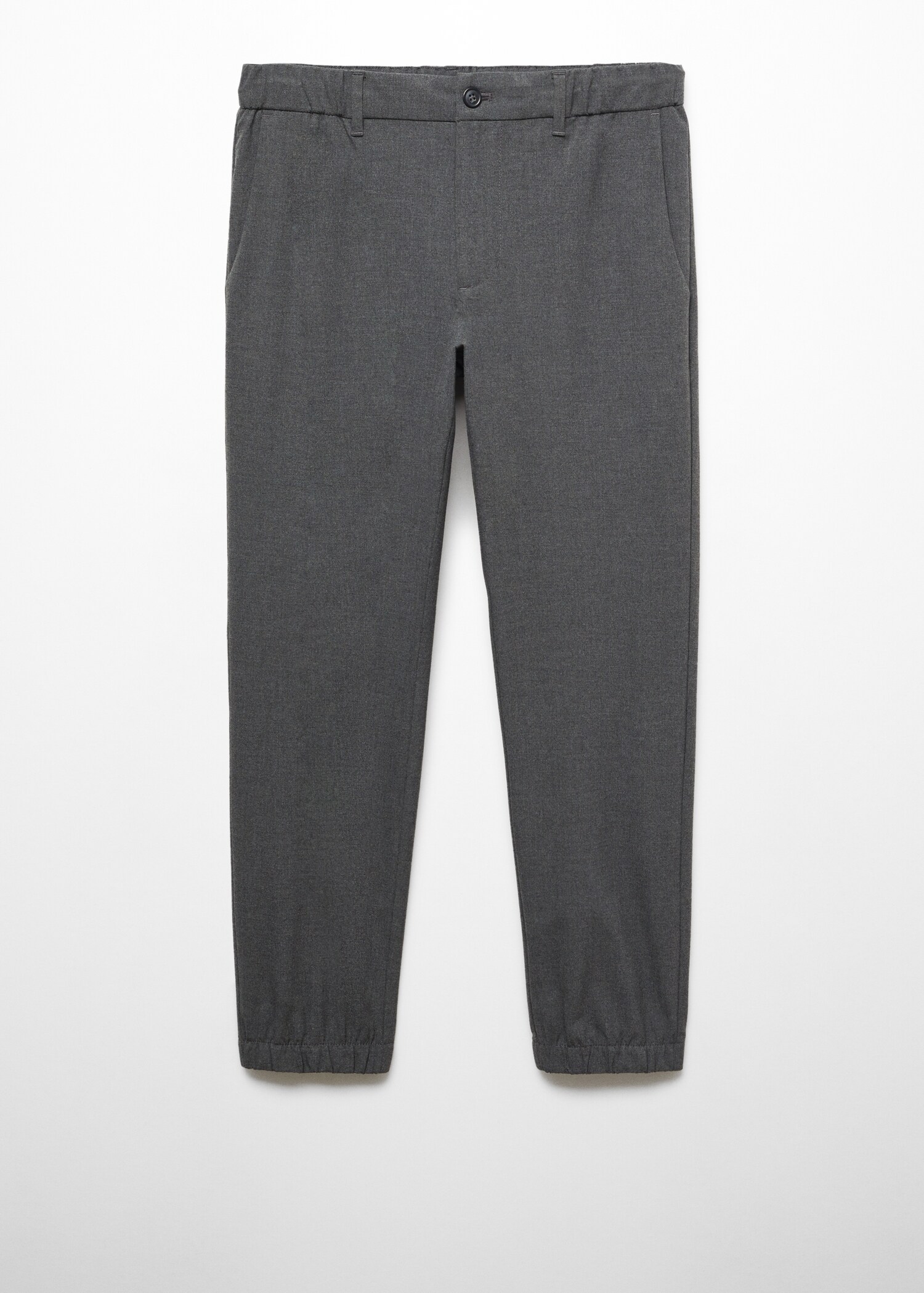 Slim-fit jogger trousers with drawstring - Article without model