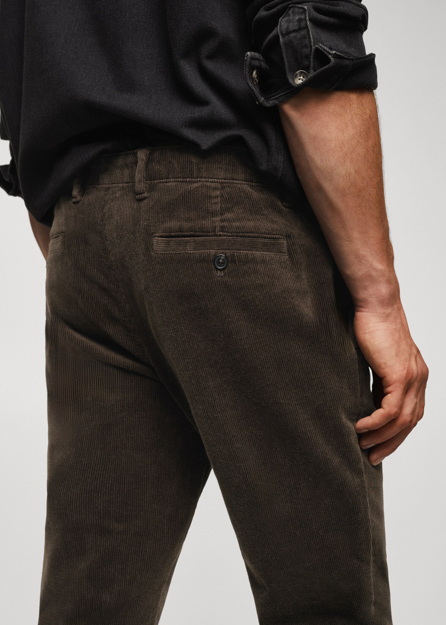 Kort slim fit-byxa - Detaljer om artikeln 6
