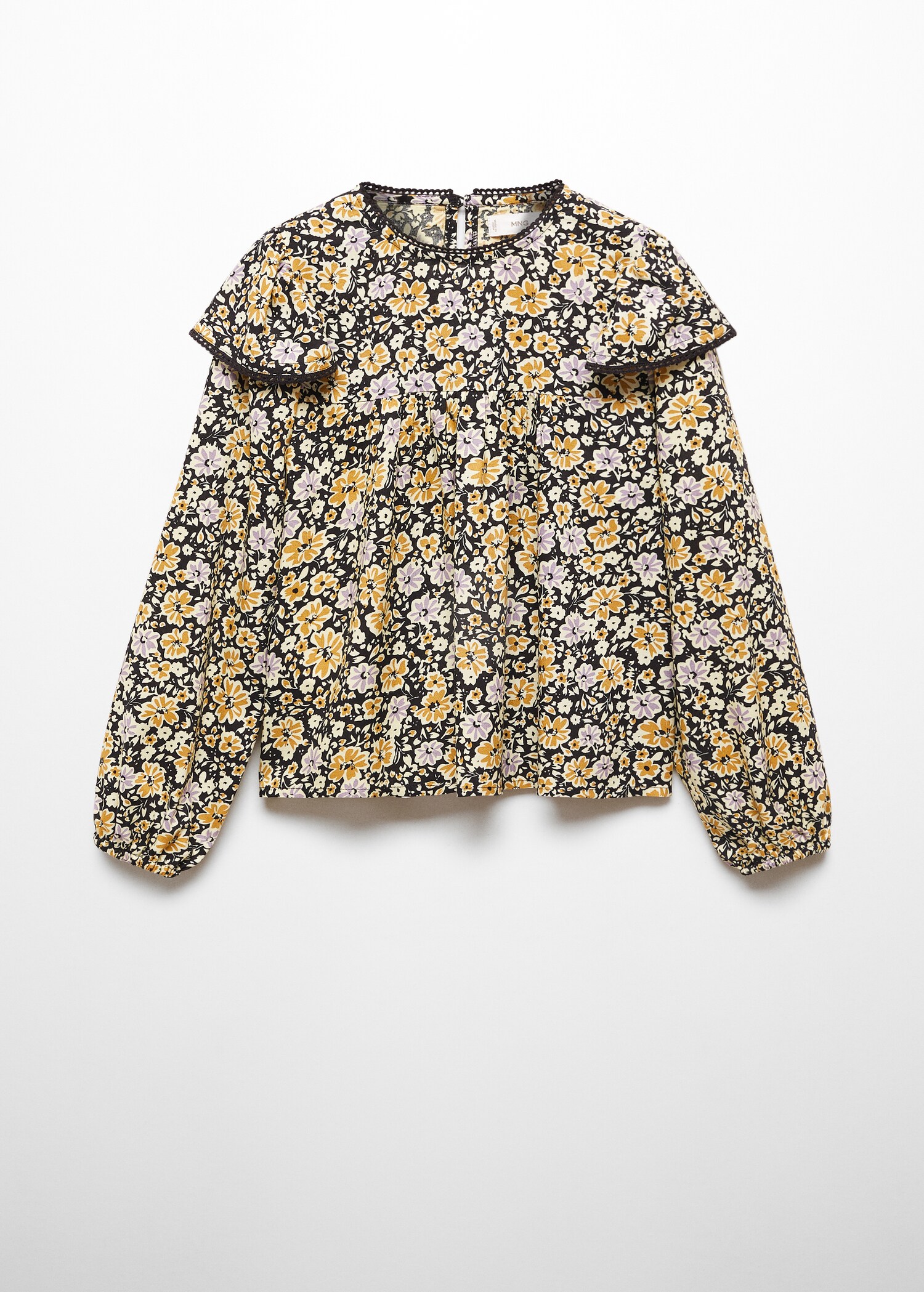 Bluse mit Blumenmuster - Artikel ohne Model