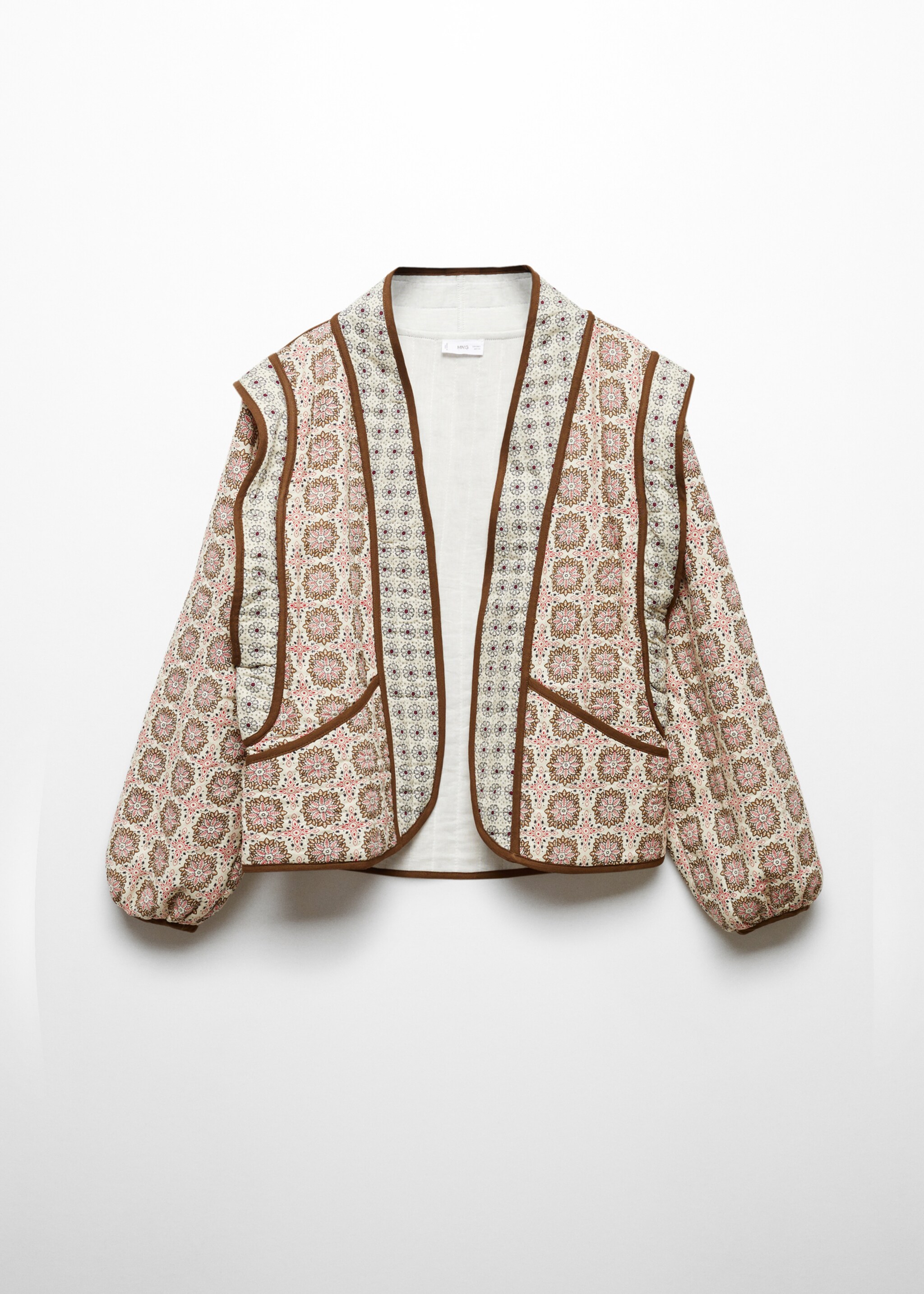 Chaqueta acolchada estampada - Artículo sin modelo