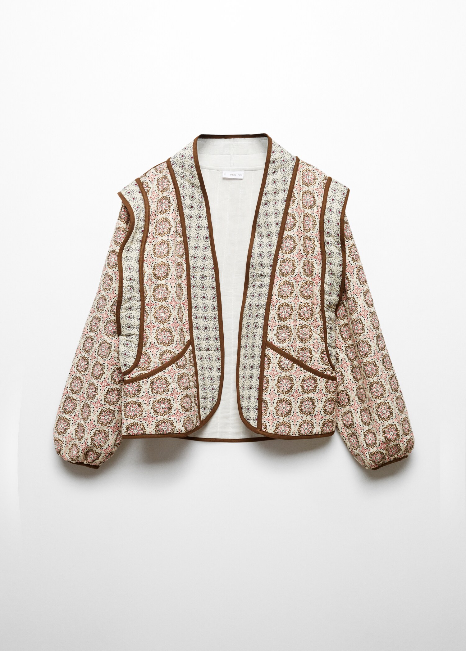 Chaqueta acolchada estampada - Artículo sin modelo