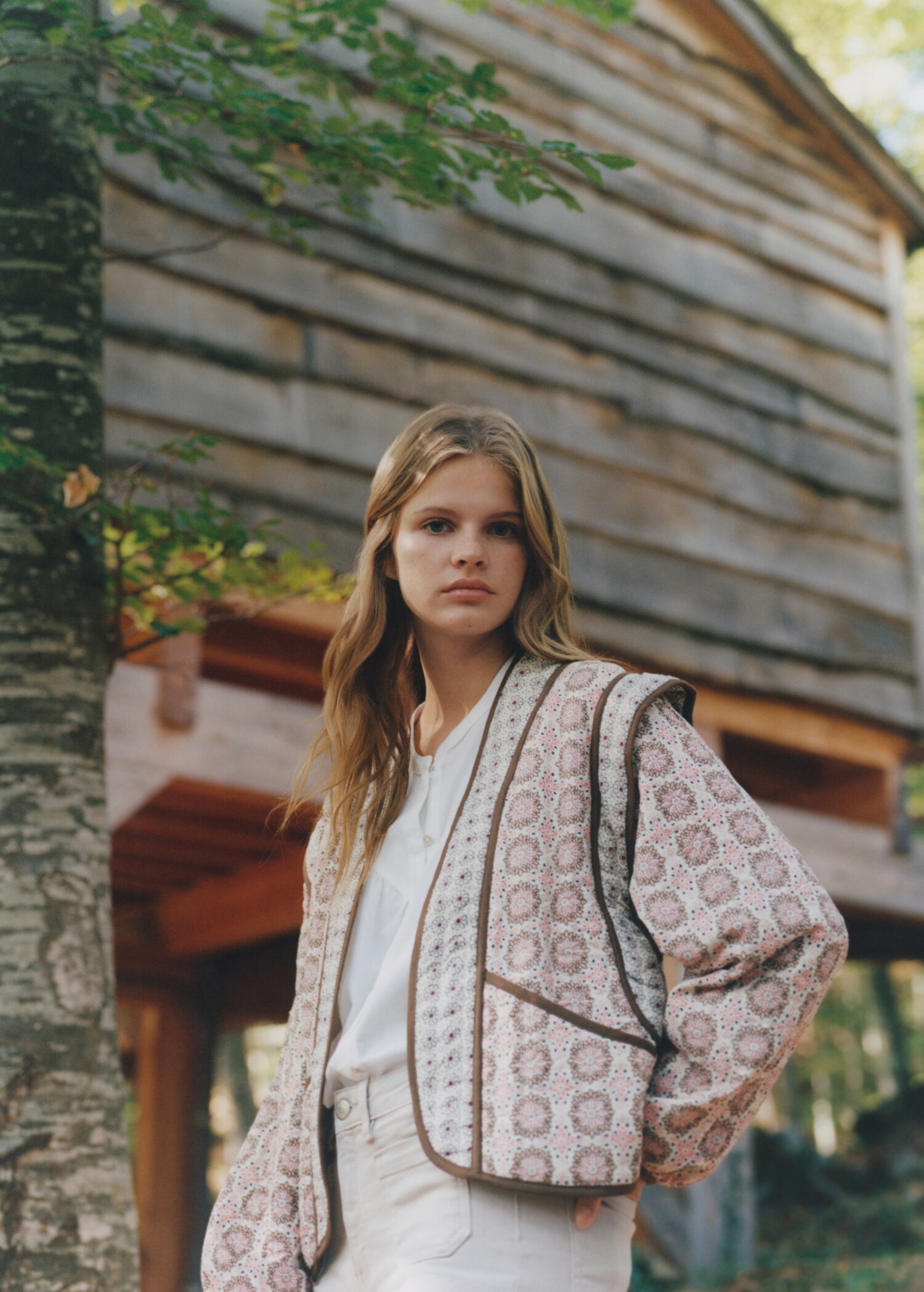 Chaqueta acolchada estampada - Detalle del artículo 5