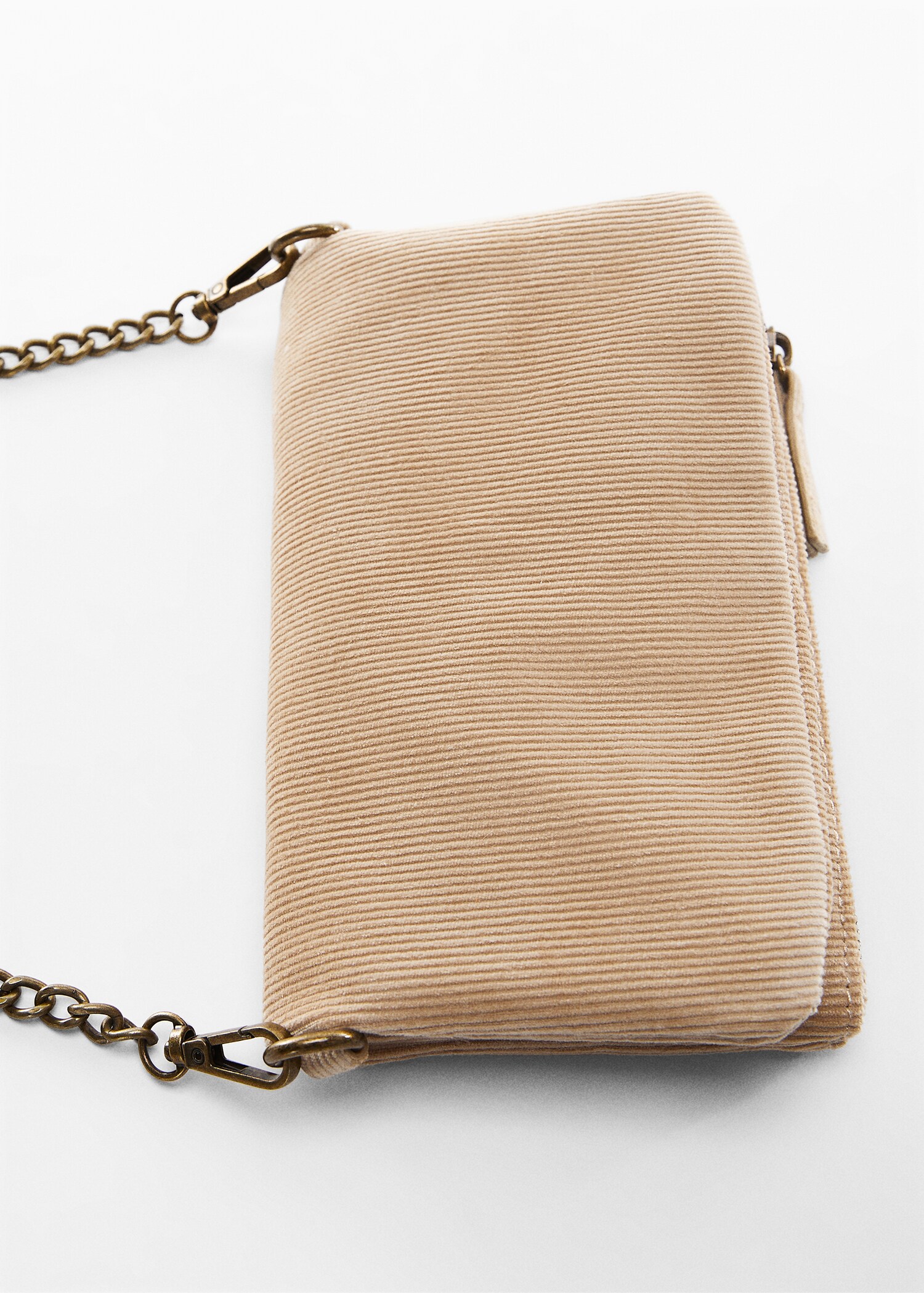 Corduroy flap bag - Details of the article 5