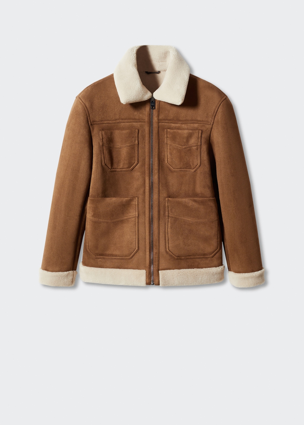 Mango outlet leather jacket sales