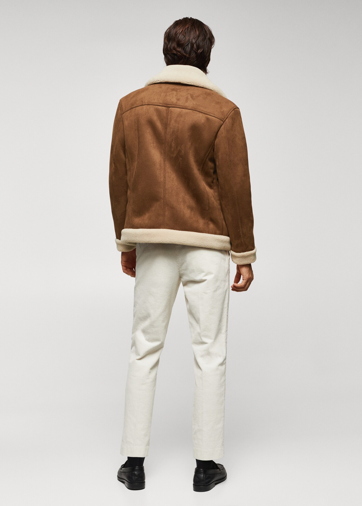 Chaqueta doble faz efecto ante - Reverso del artículo