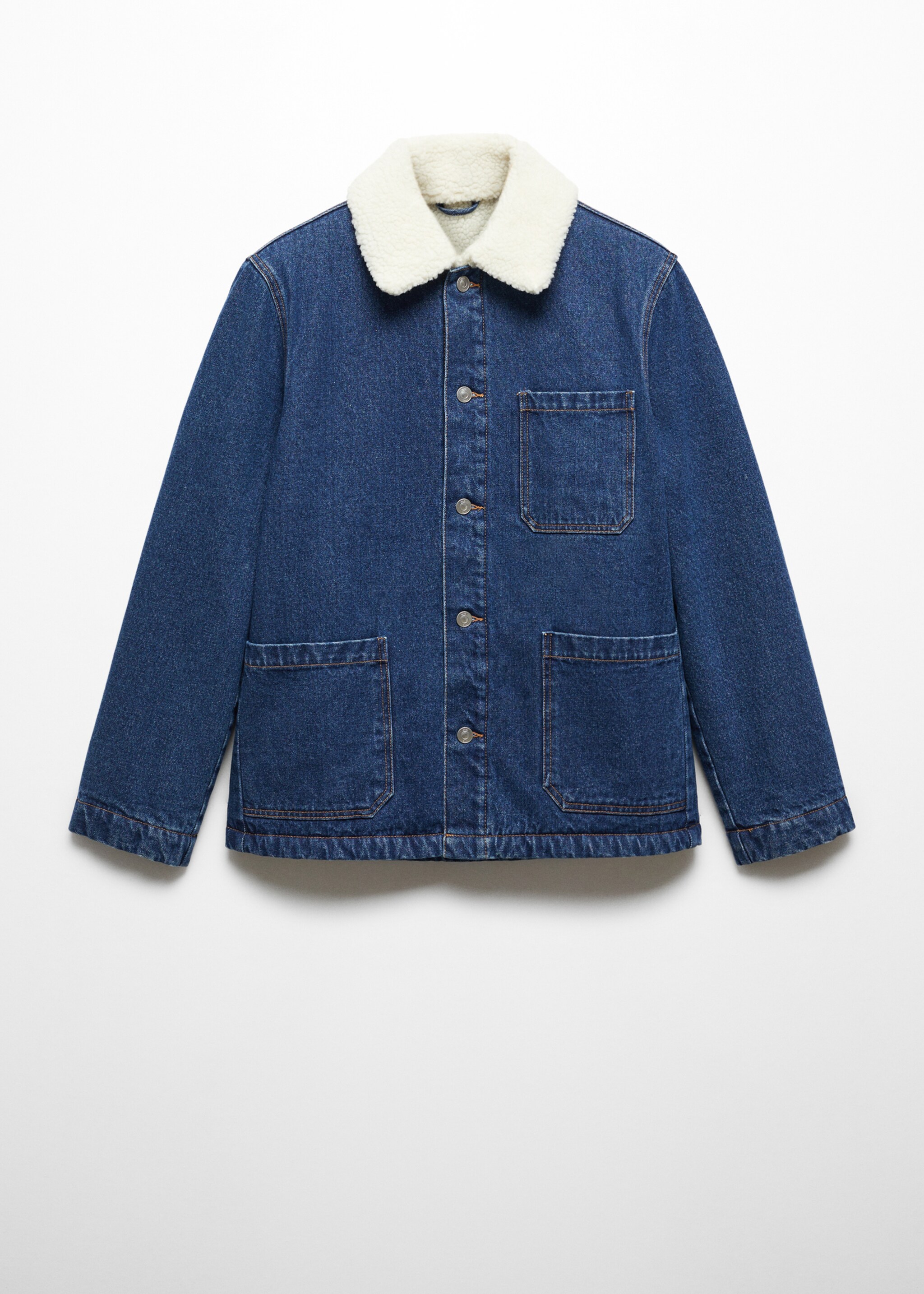 Giacca denim agnello - Articolo senza modello