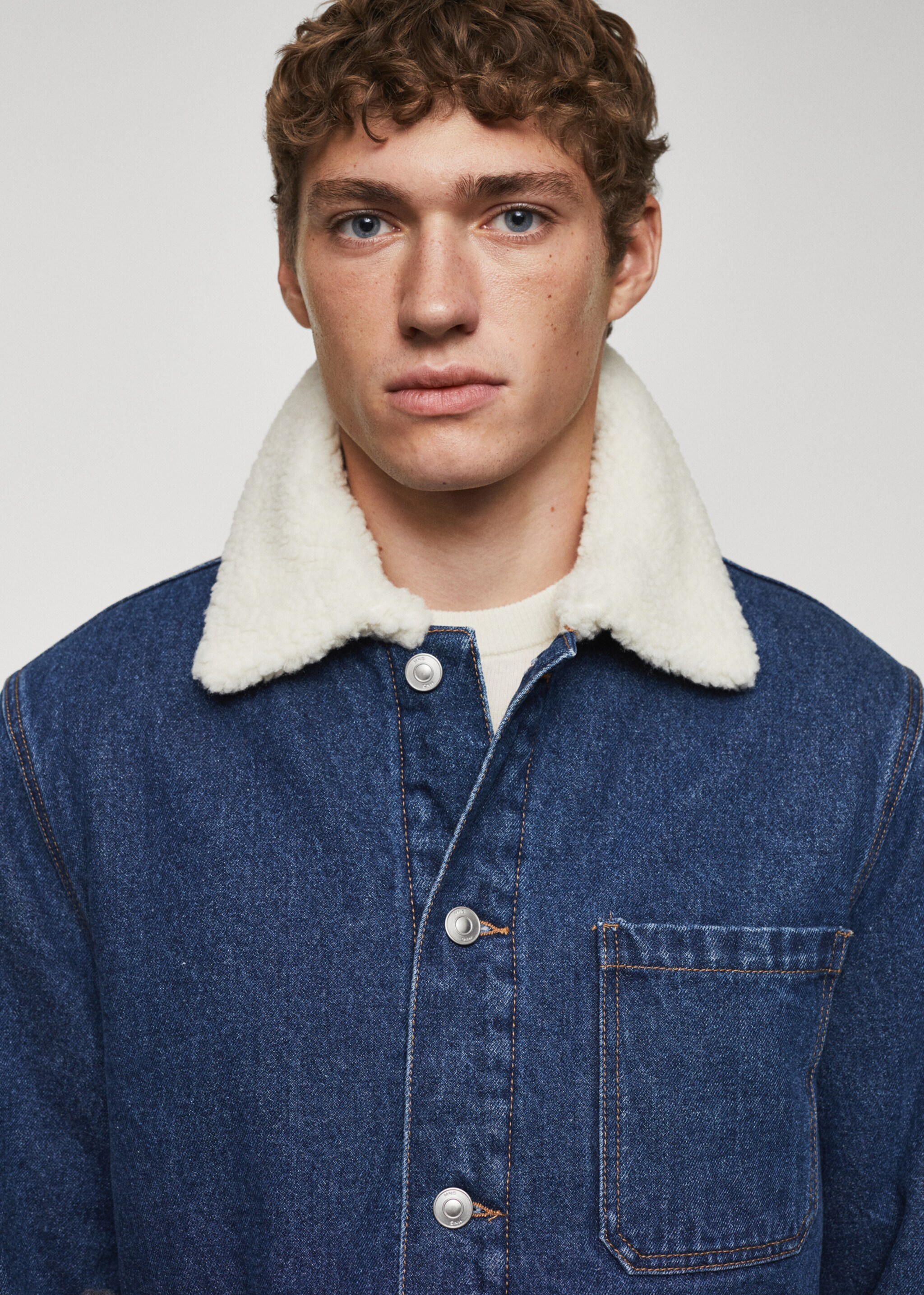 Giacca denim agnello - Dettaglio dell'articolo 1