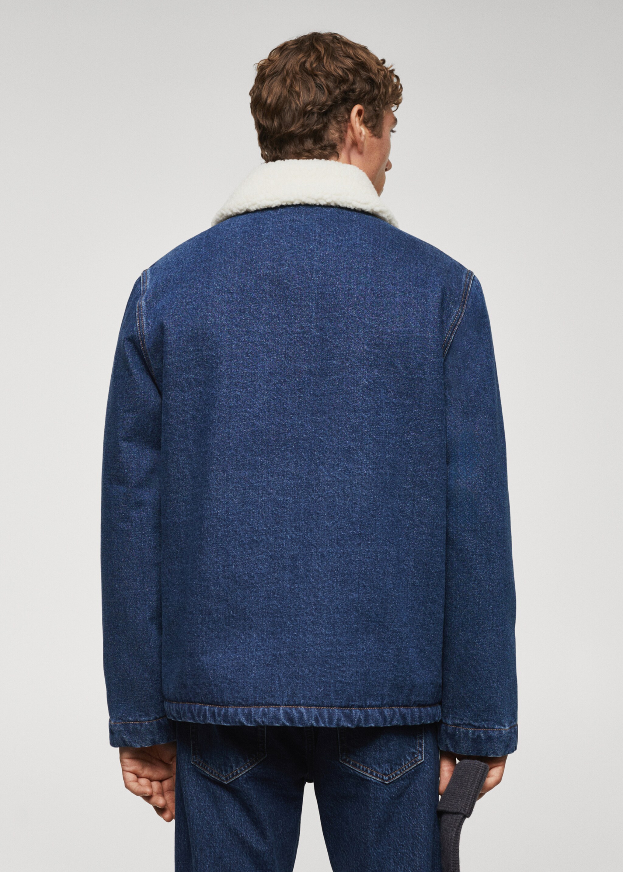 Giacca denim agnello - Retro dell'articolo