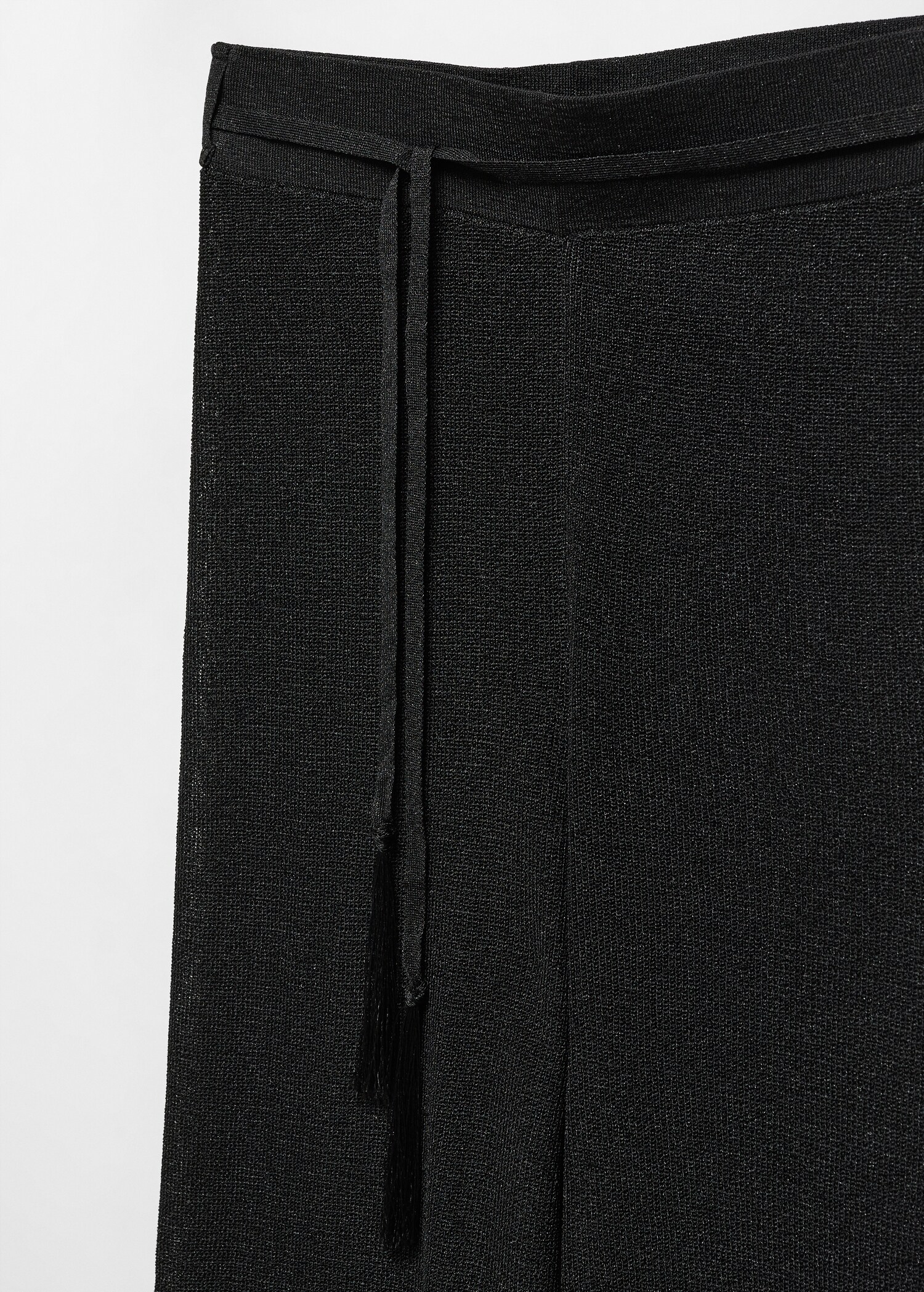 Lurex-knit flared trousers - Details of the article 8