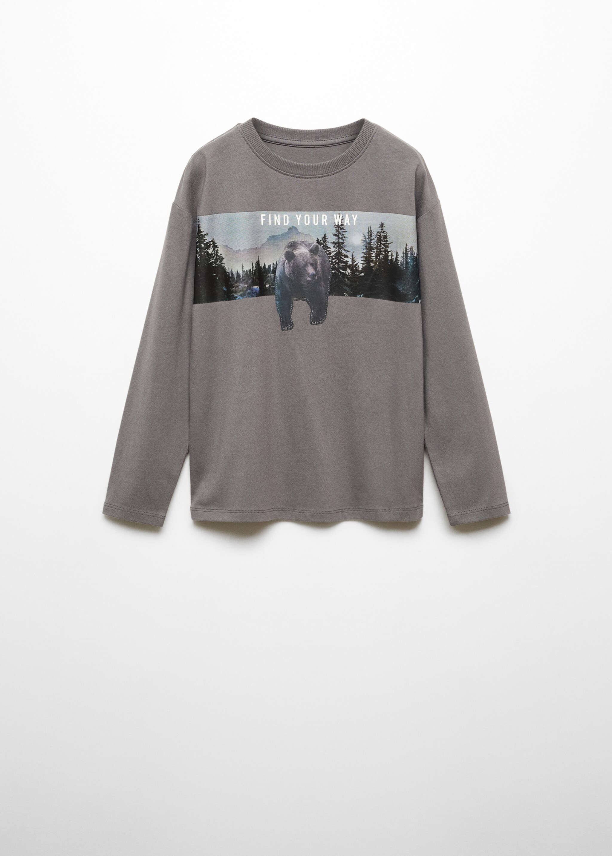 Printed long sleeve t-shirt - Article without model