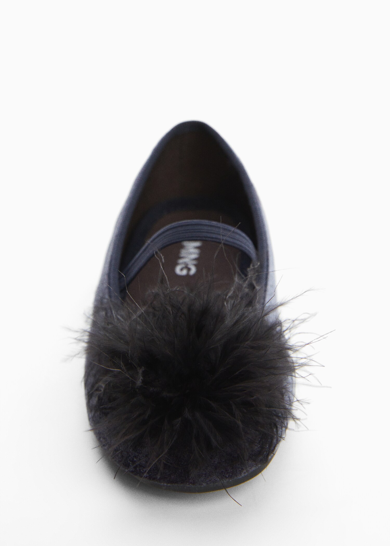 Ballerines velours pompon - Détail de l'article 2