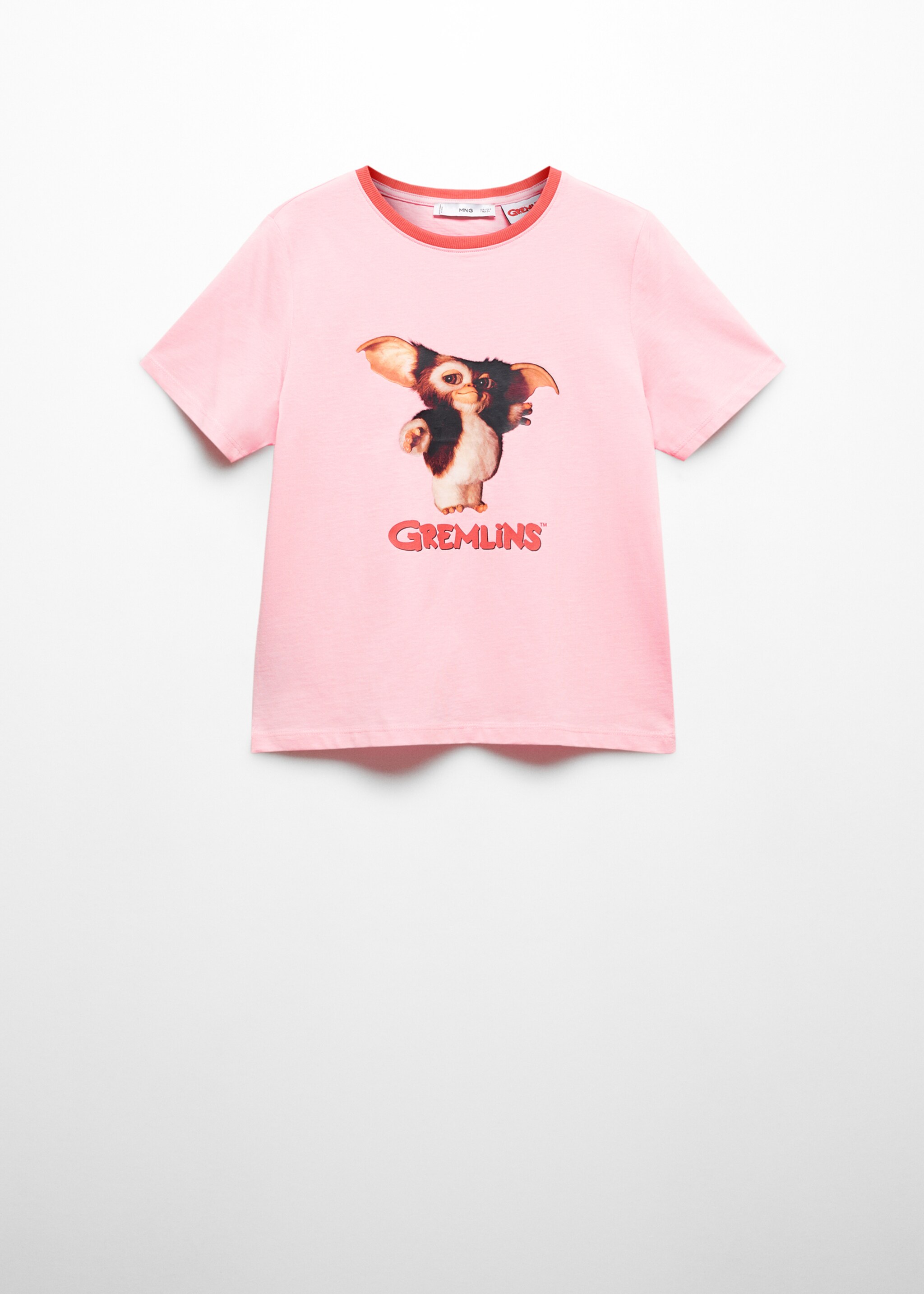 Gremlins T-shirt - Article without model, Pink. Ref: 57047745-00.