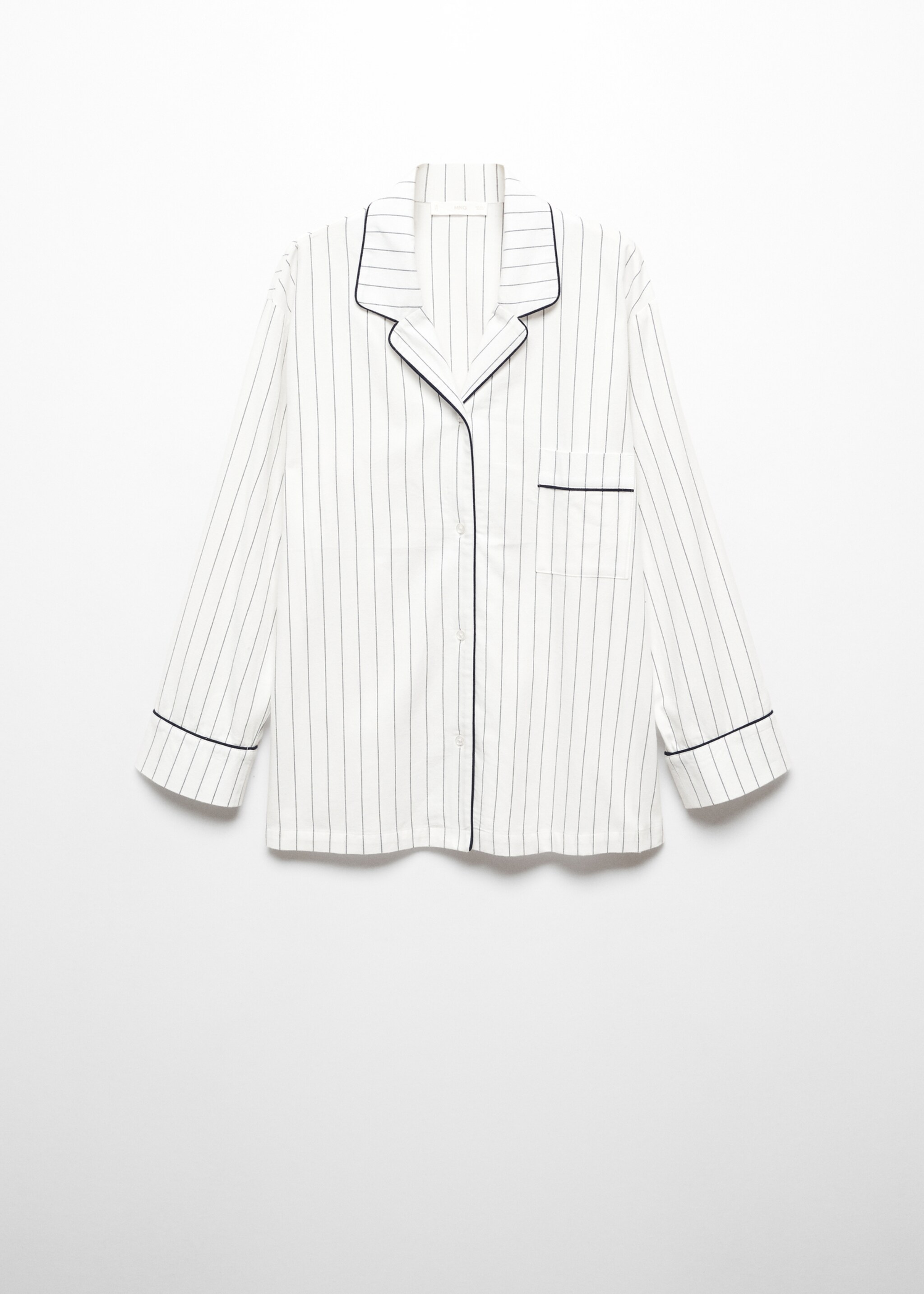 Striped pyjama shirt - Article without model