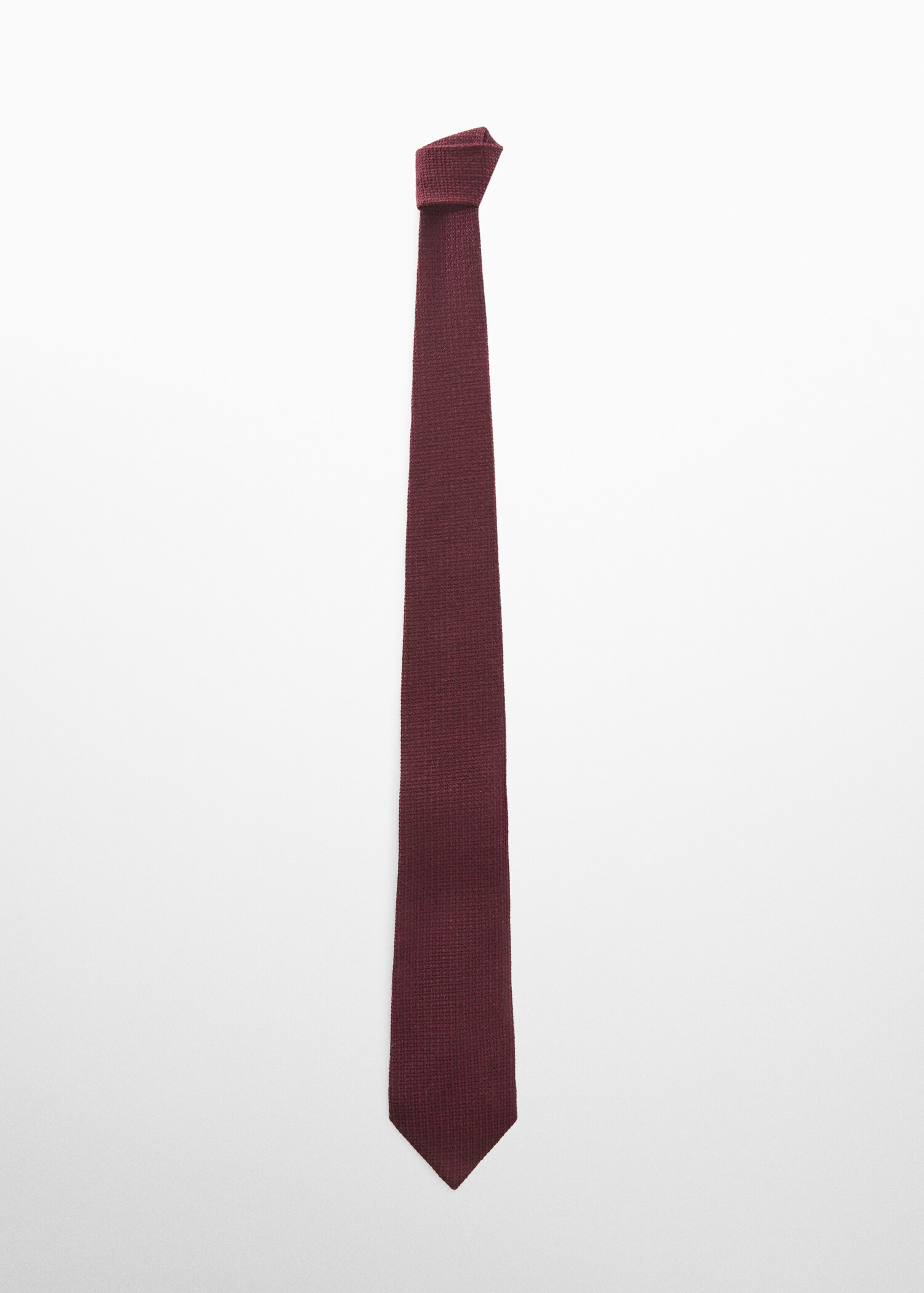 Corbata estructura lana-seda - Artículo sin modelo