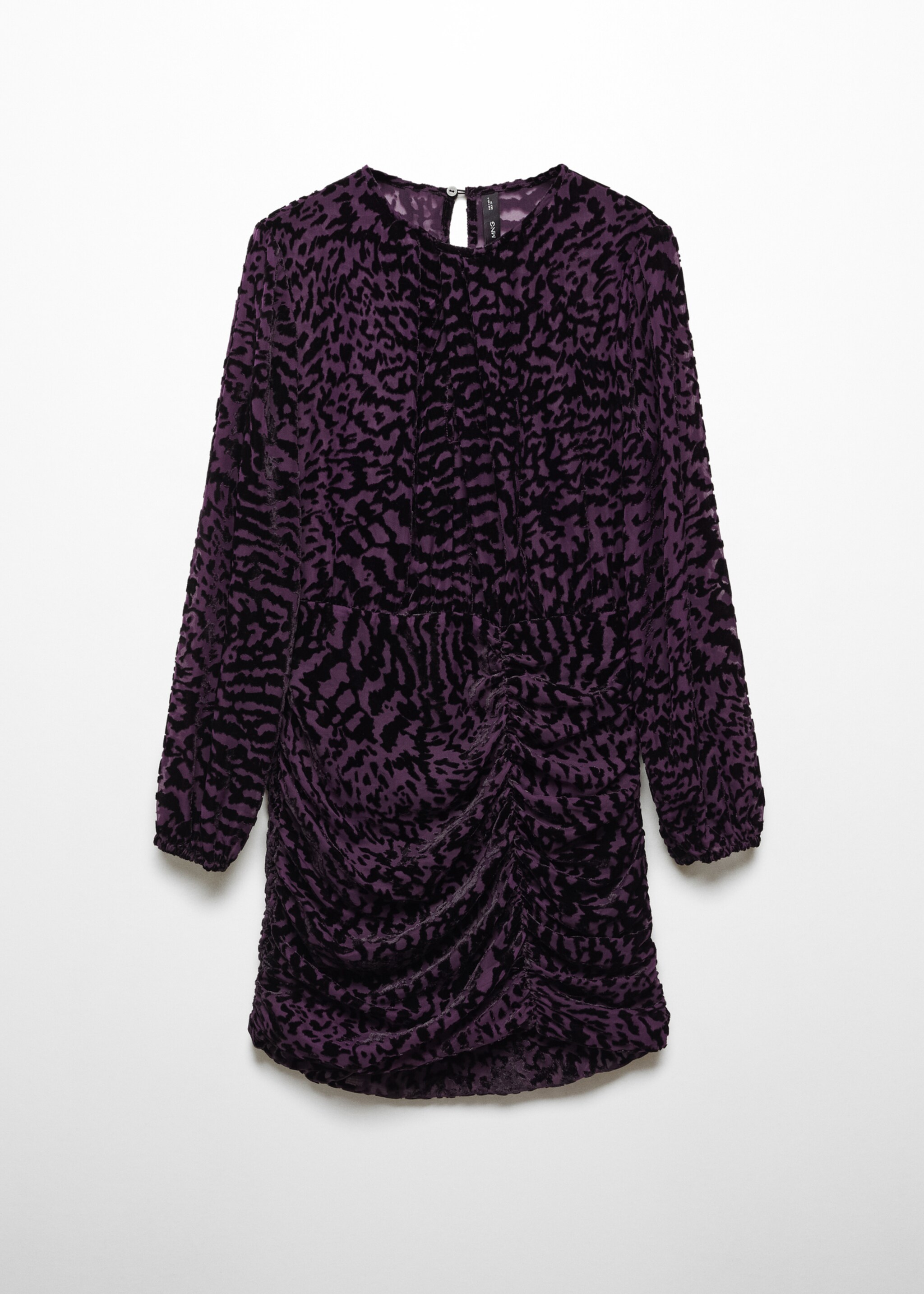 Vestido terciopelo animal print - Artículo sin modelo