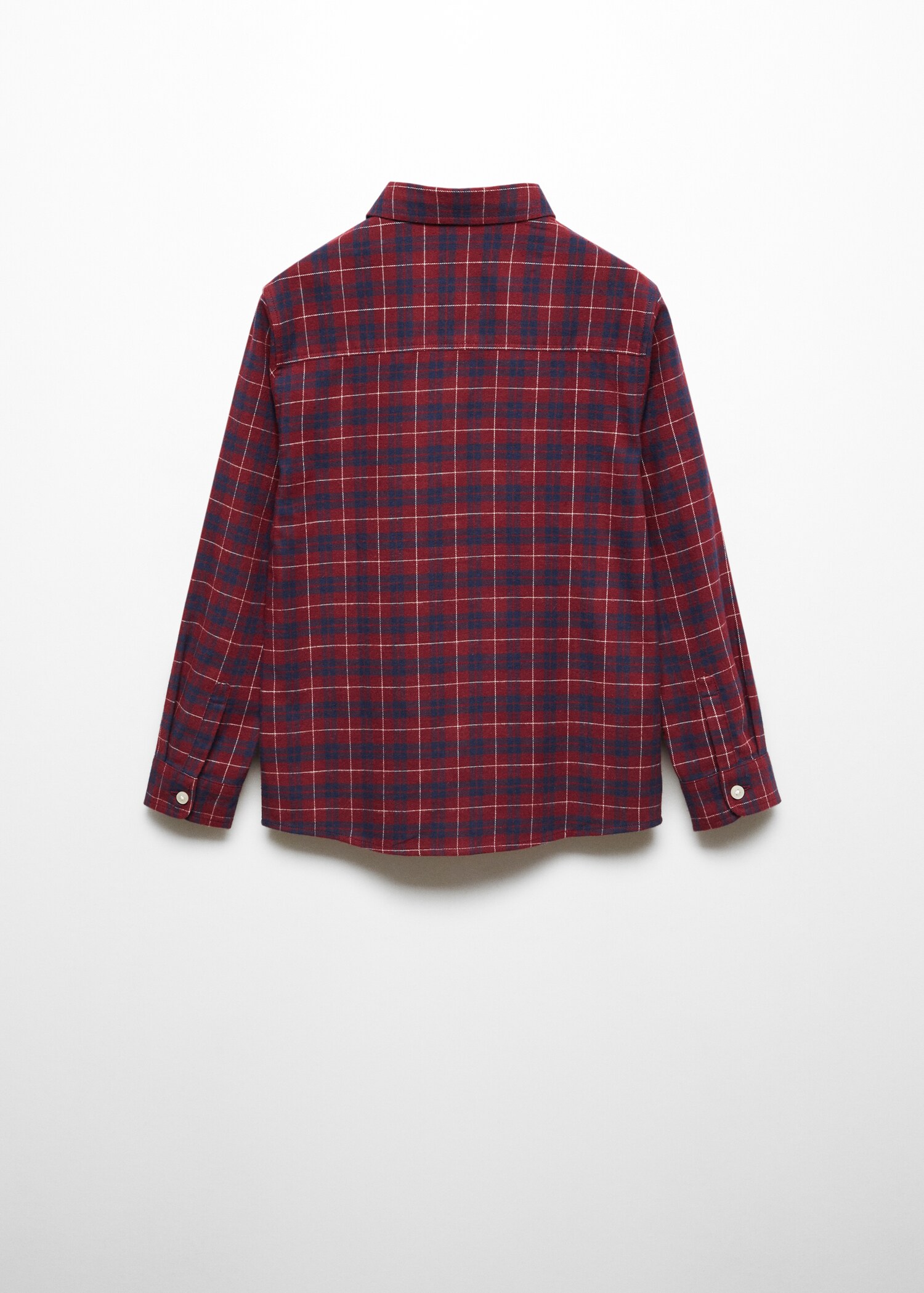Camisa regular fit cuadros - Reverso del artículo