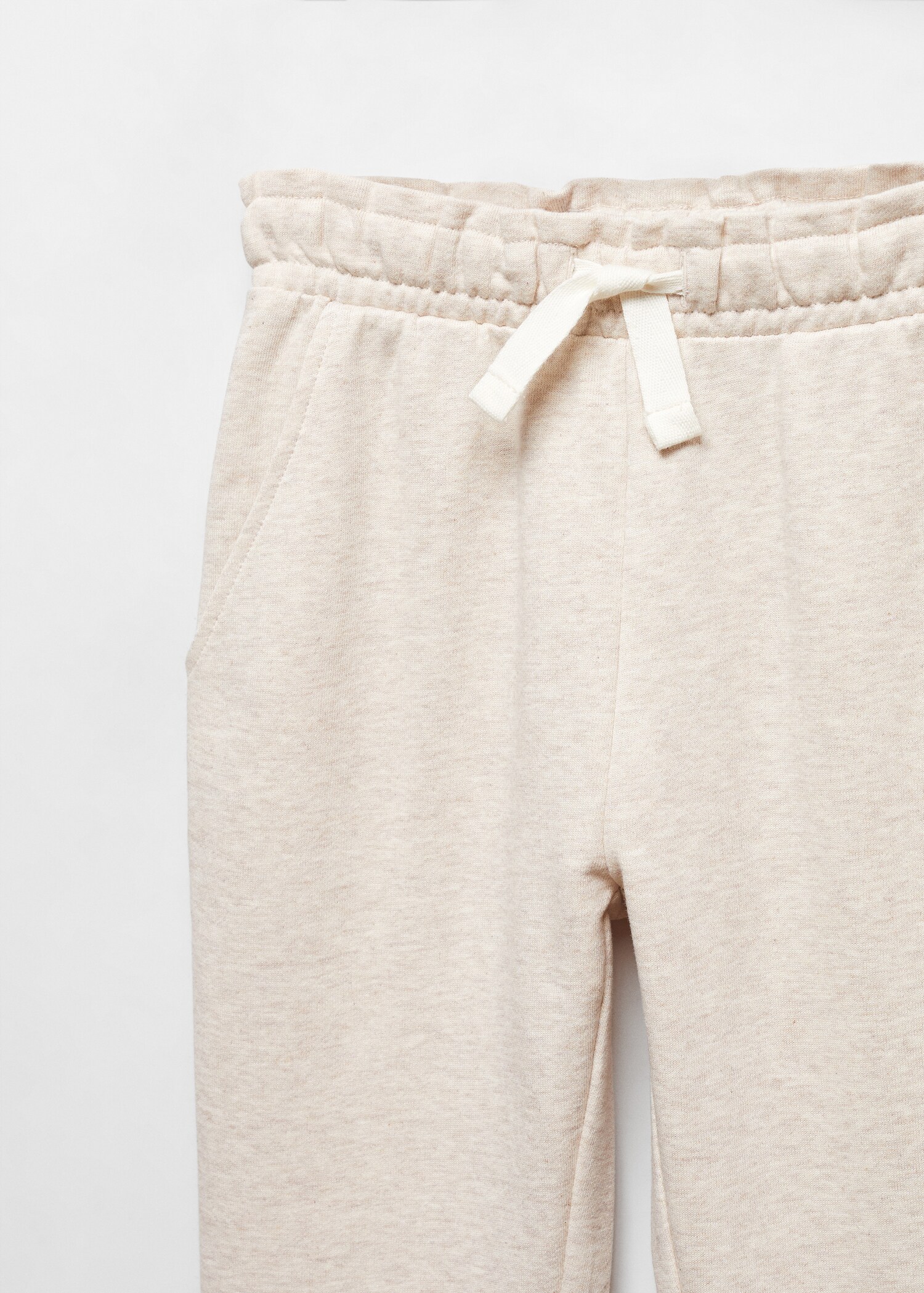 Cotton jogger-style trousers - Details of the article 8