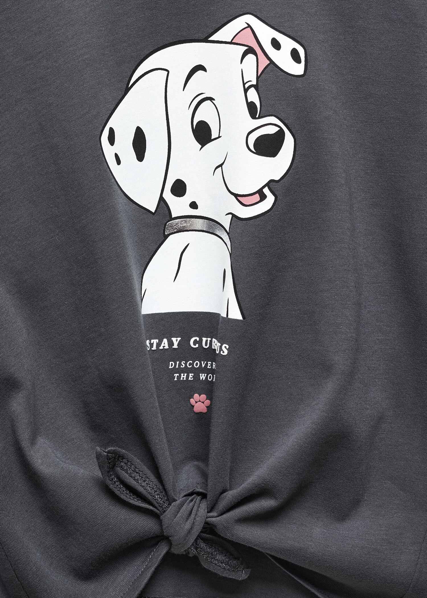 T-Shirt aus Bio-Baumwolle mit 101 Dalmatiner-Motiv - Detail des Artikels 8
